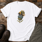 Wander-Hummel auf Distel T-shirt