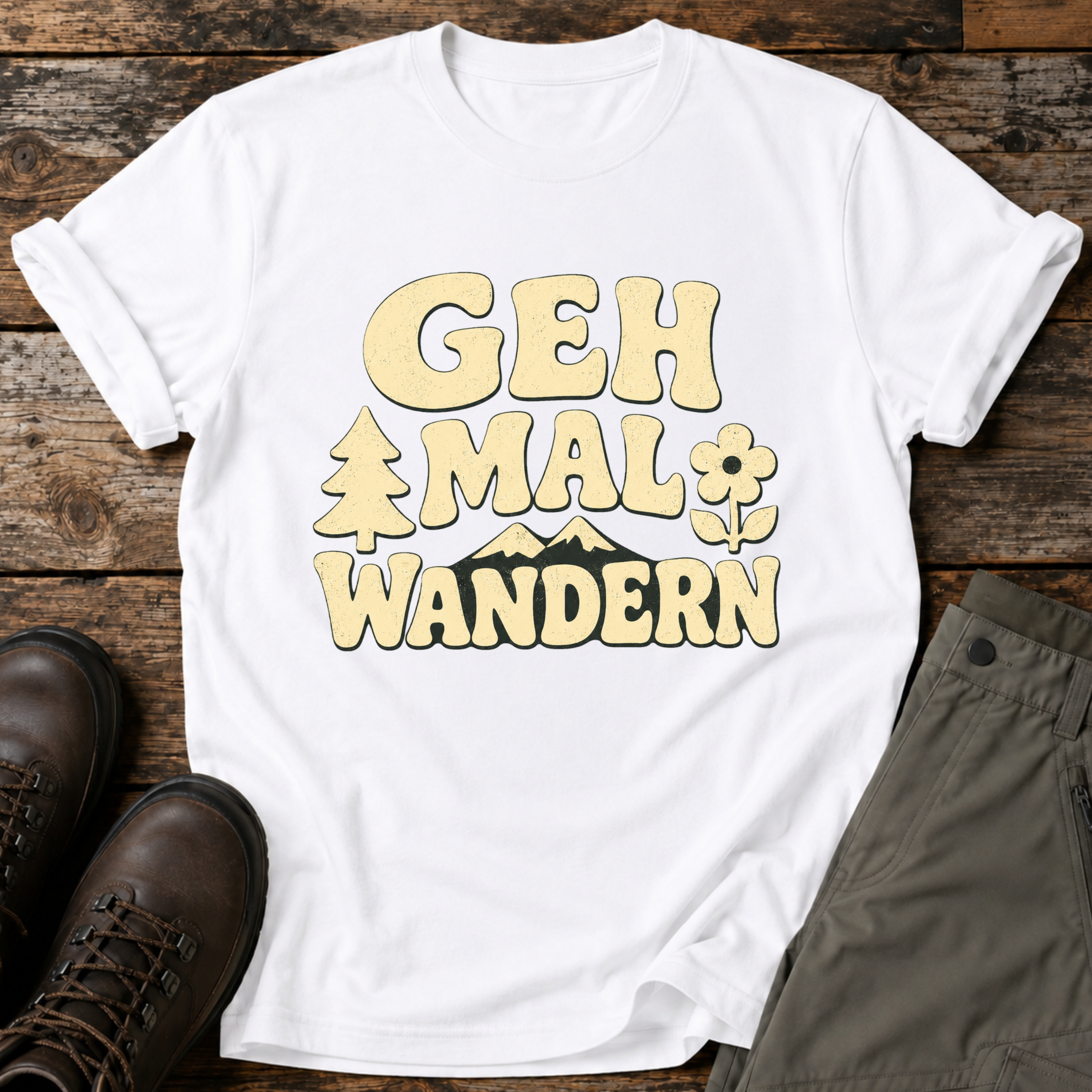 Geh mal wandern T-shirt