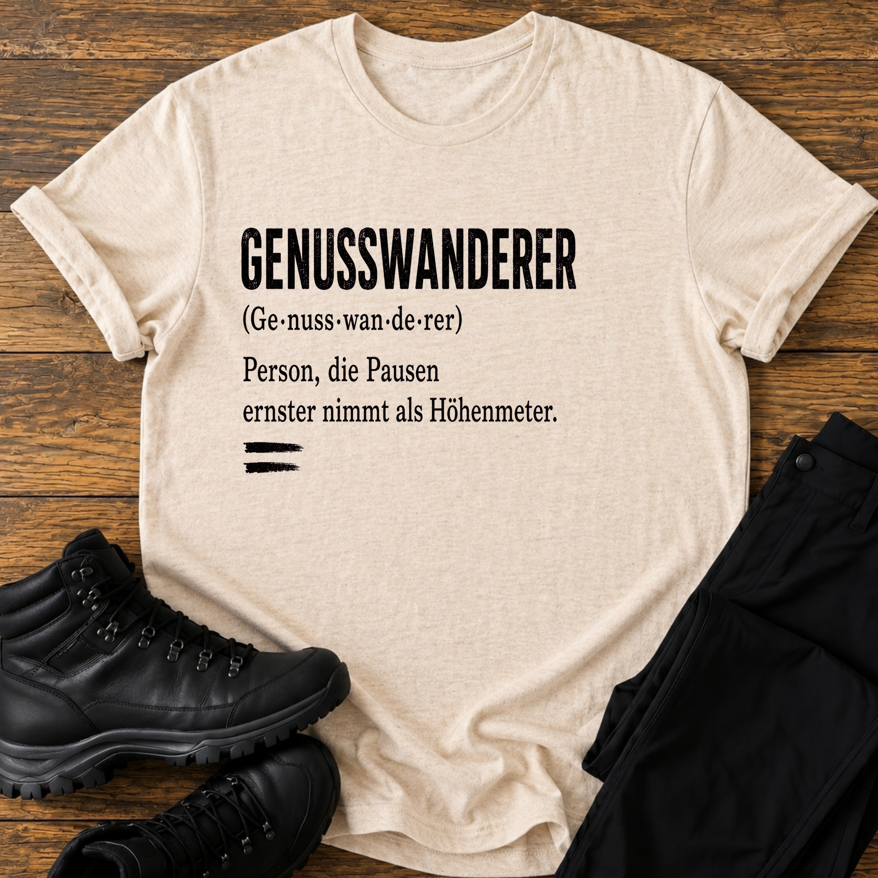 Genusswanderer T-Shirt