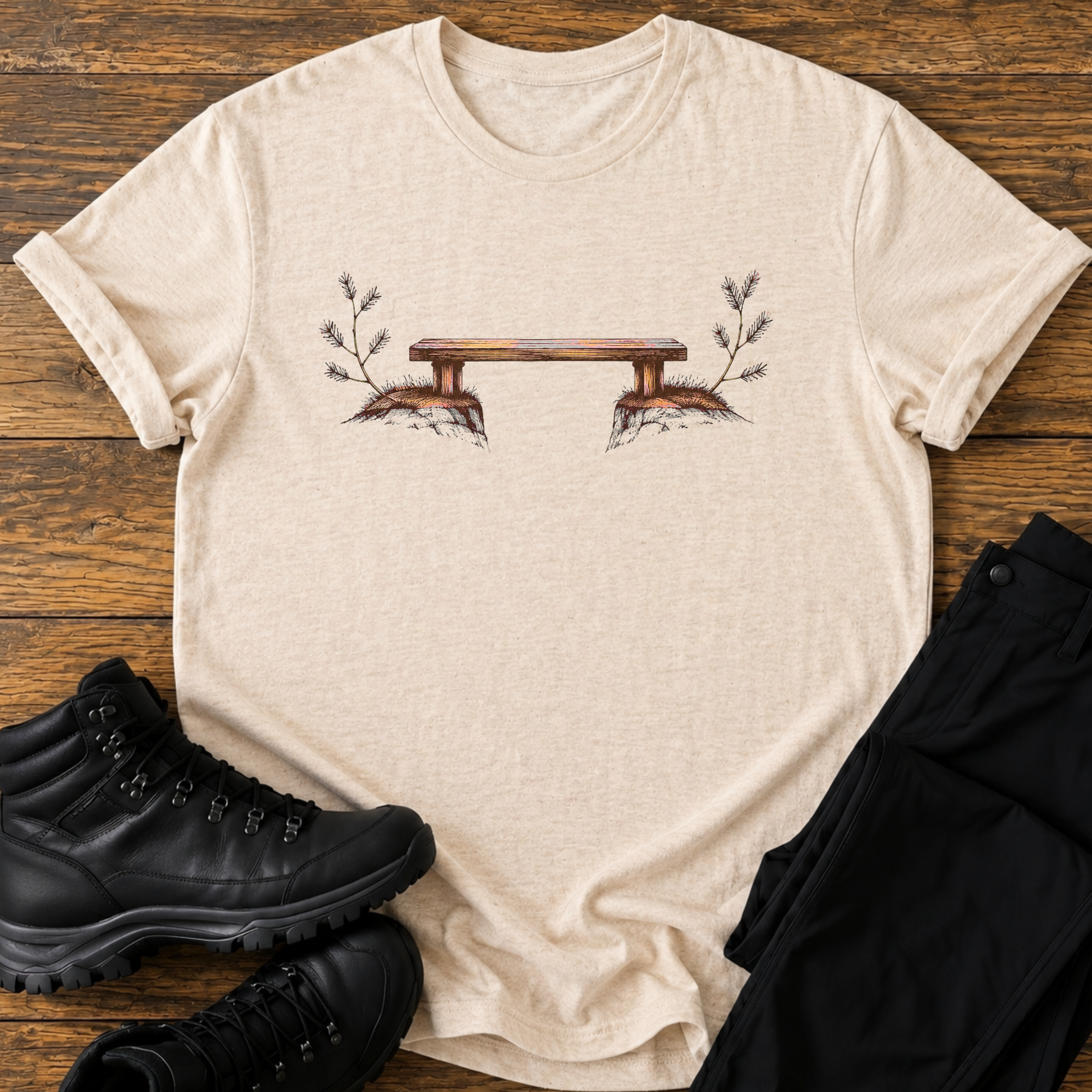 Rastplatz im Grünen T-Shirt
