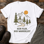 Kein plan nur wanderlust T-shirt
