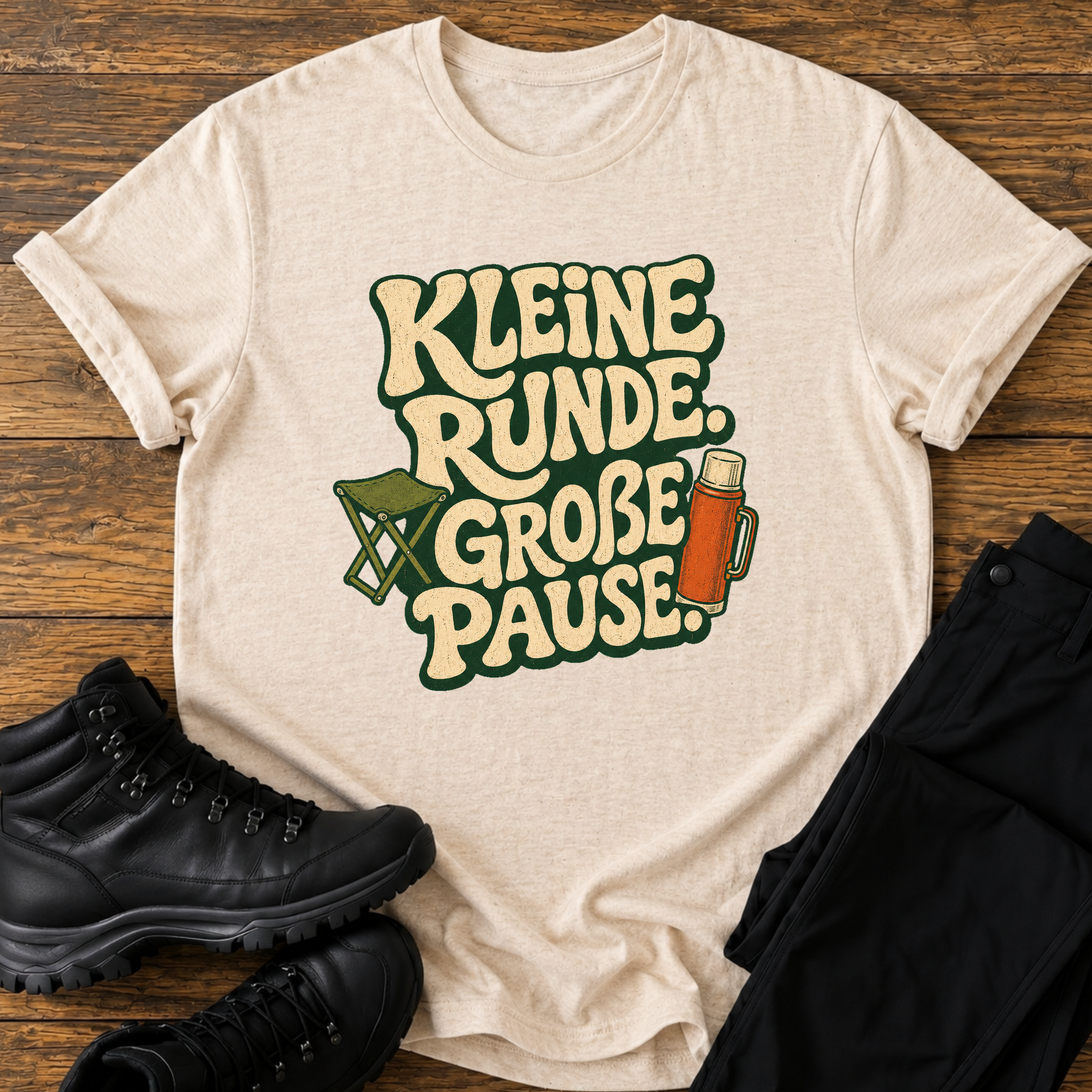 Kleine Runde. Große Pause T-Shirt