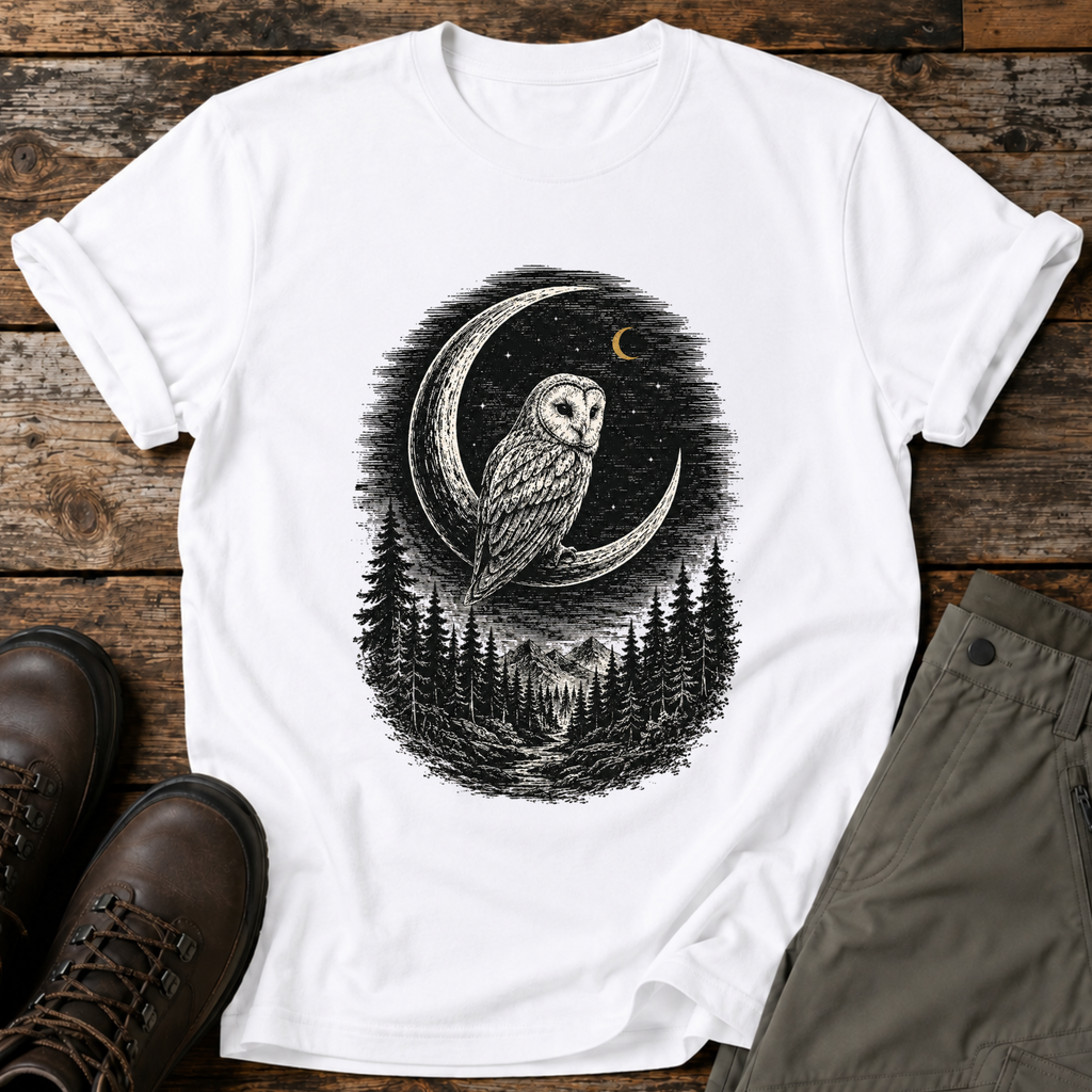 Mond-Eule T-shirt