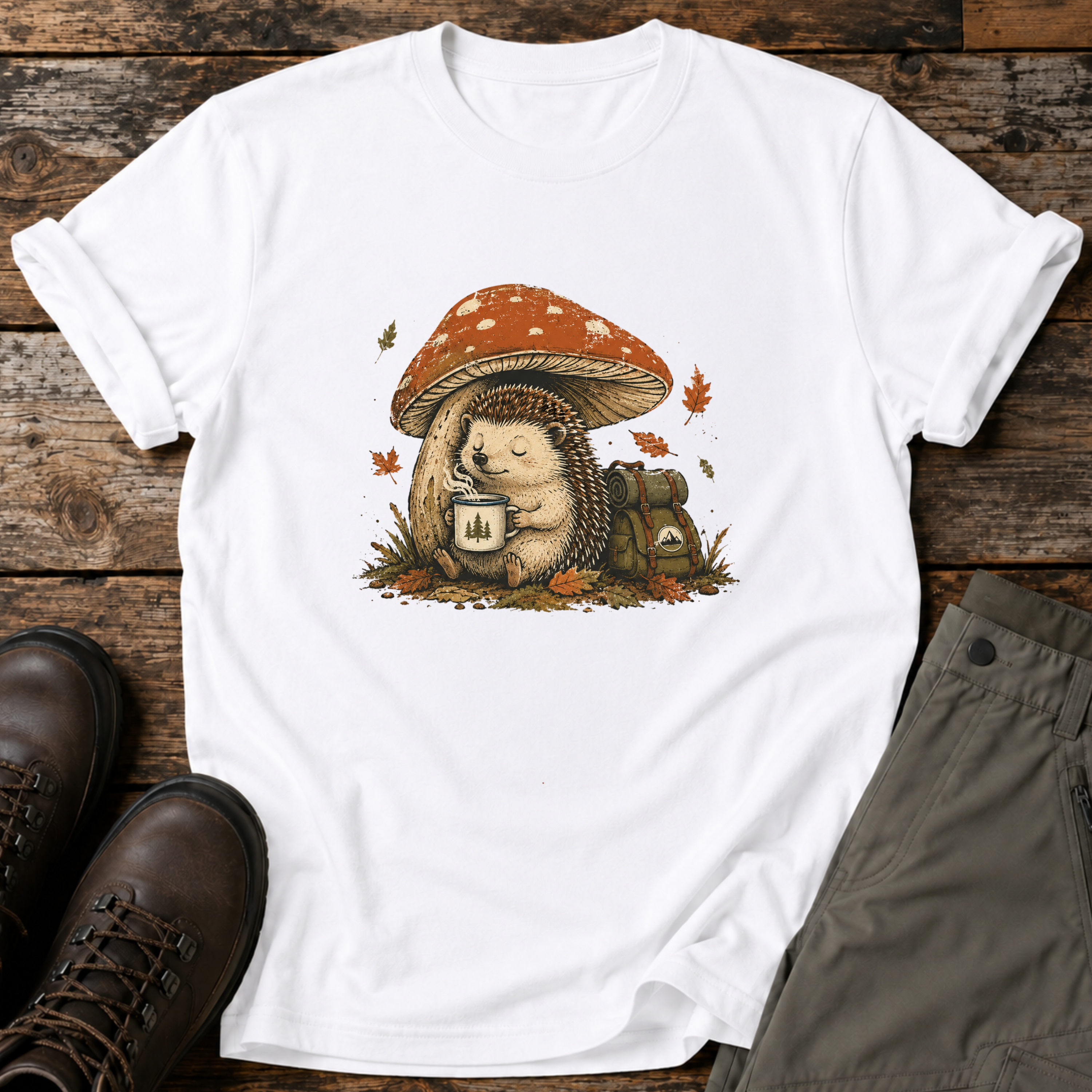Gemütliche Waldpause T-shirt