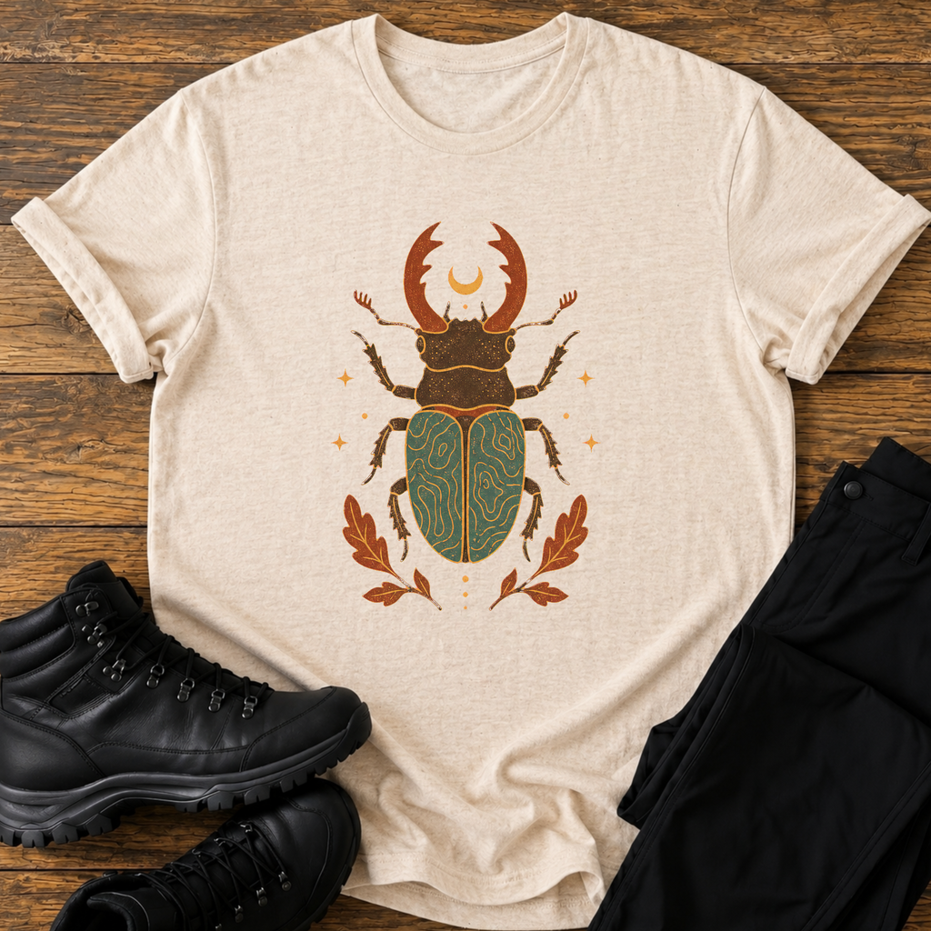 Der mystische Hirschkäfer T-Shirt