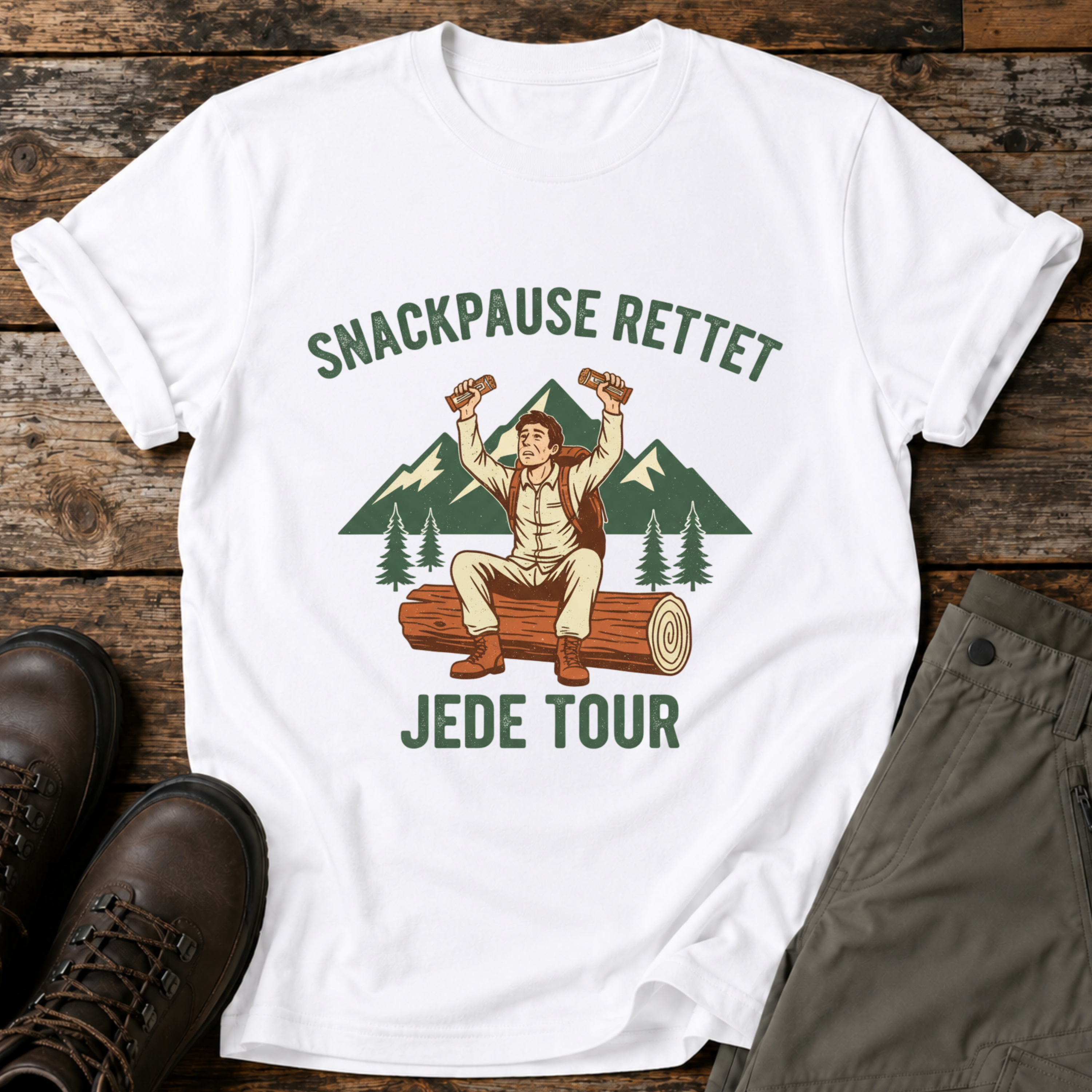 Snackpause rettet jede tour T-shirt