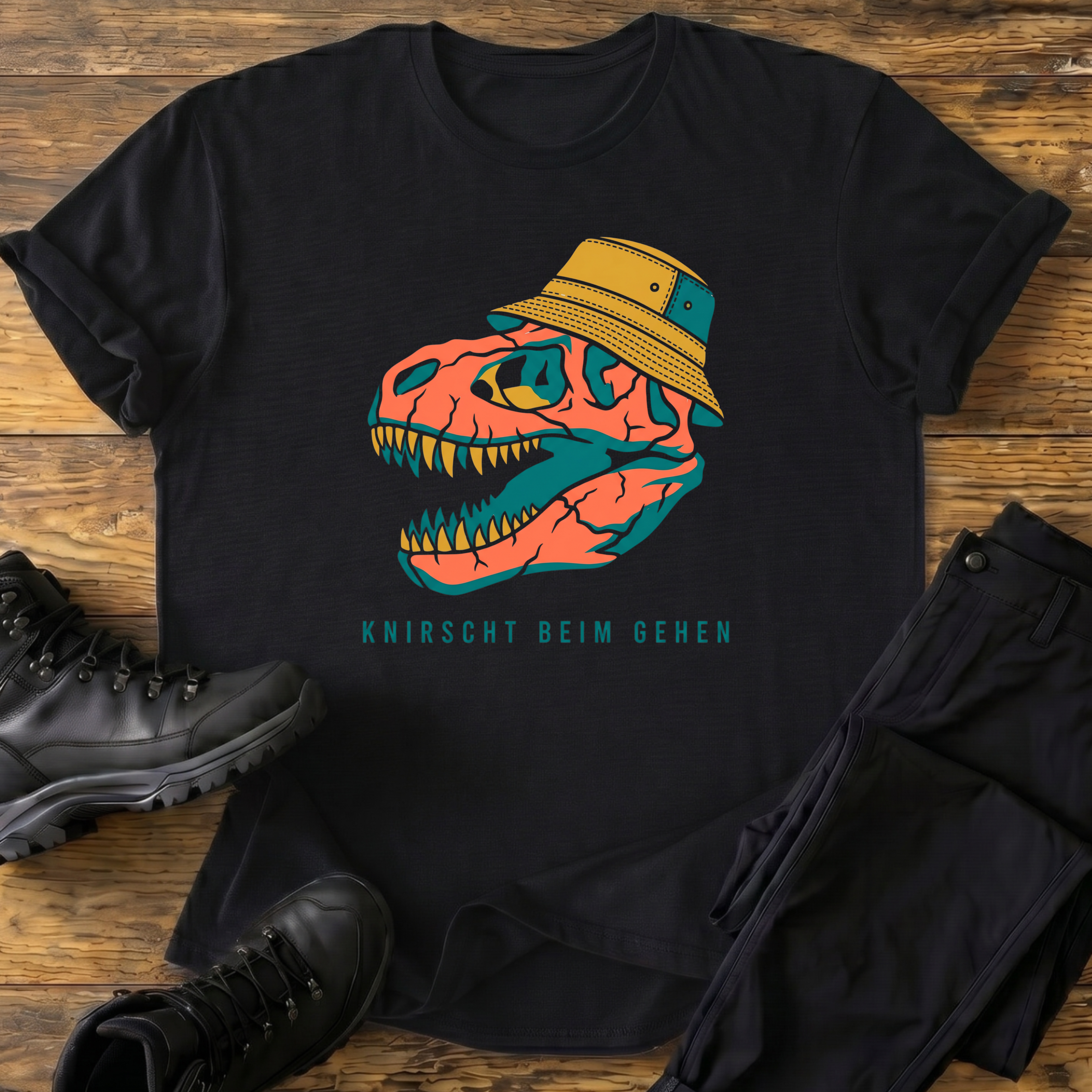 Knirscht beim Gehen T-Shirt