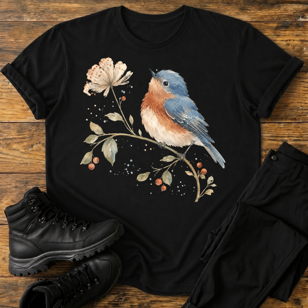 Gefiederte Stille T-Shirt