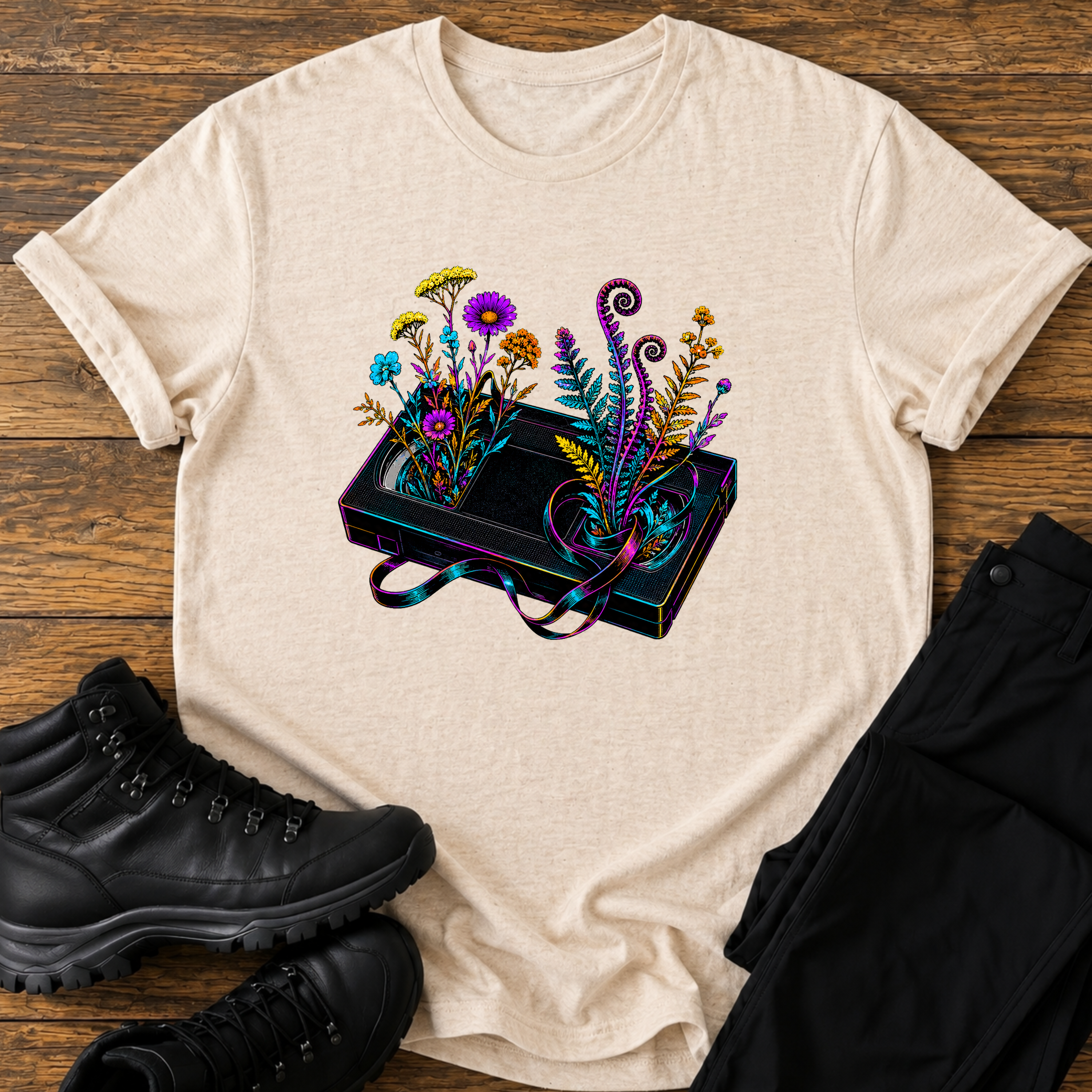 VHS Wildblumen T-Shirt
