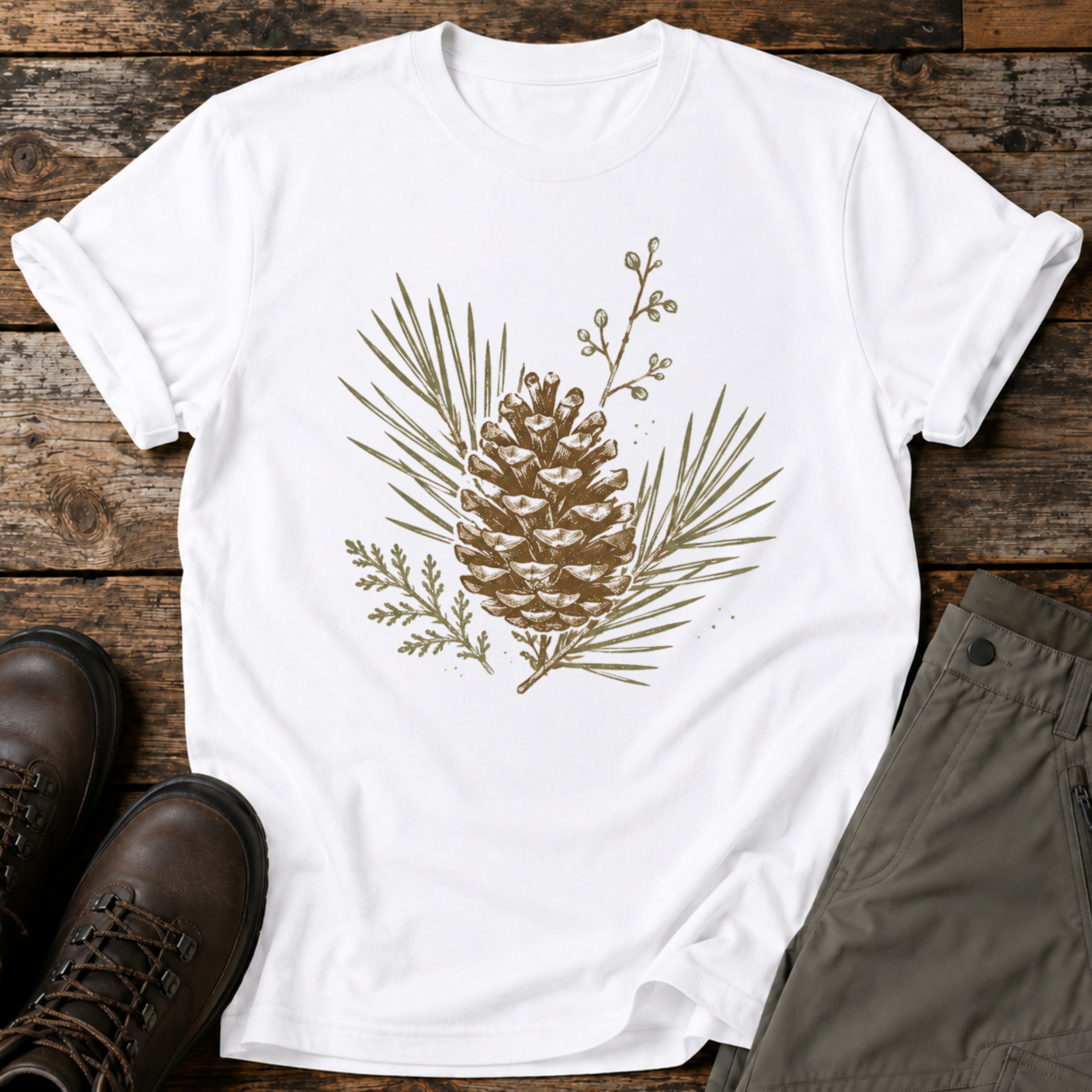 Tannen-Arrangement T-shirt