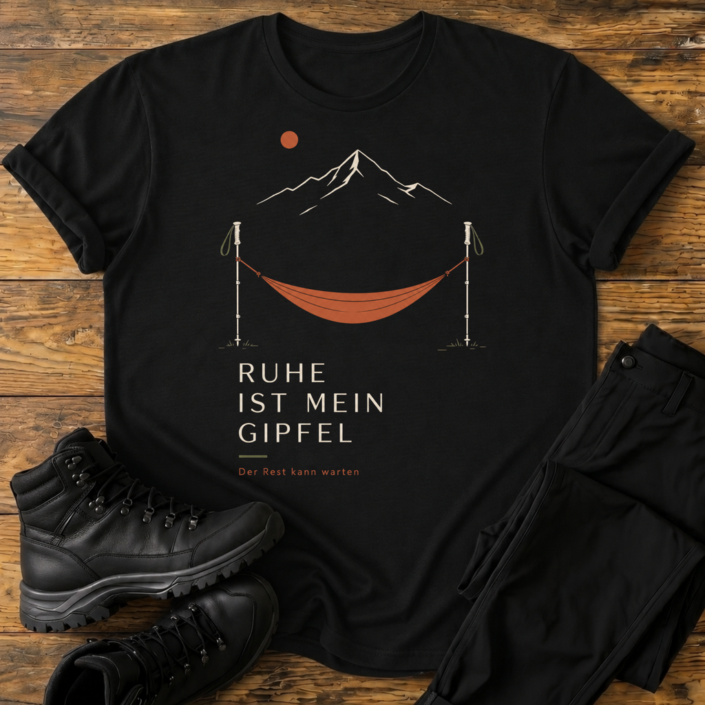 Ruhe ist mein Gipfel T-Shirt