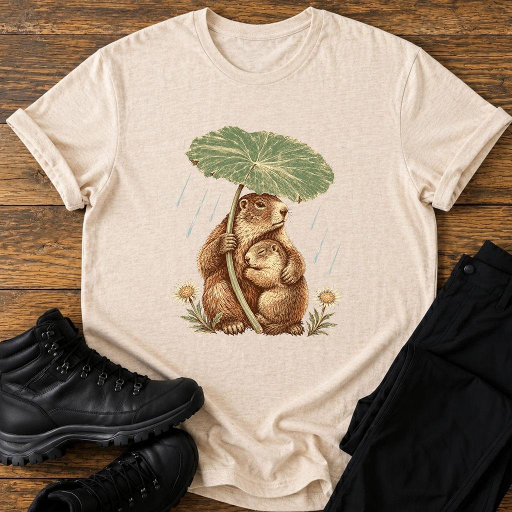 Zusammen im Regen T-Shirt