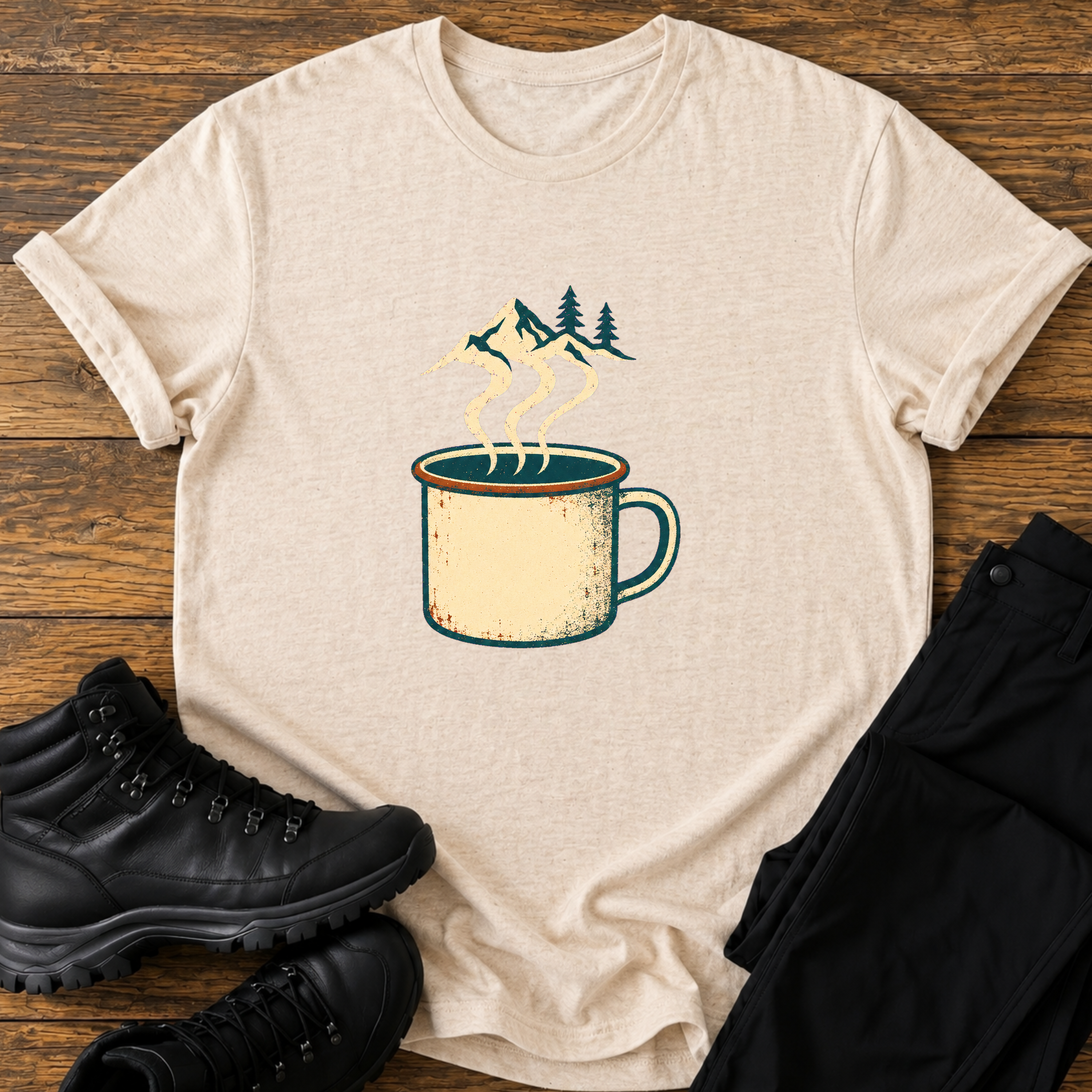 Gipfel-Kaffee T-Shirt