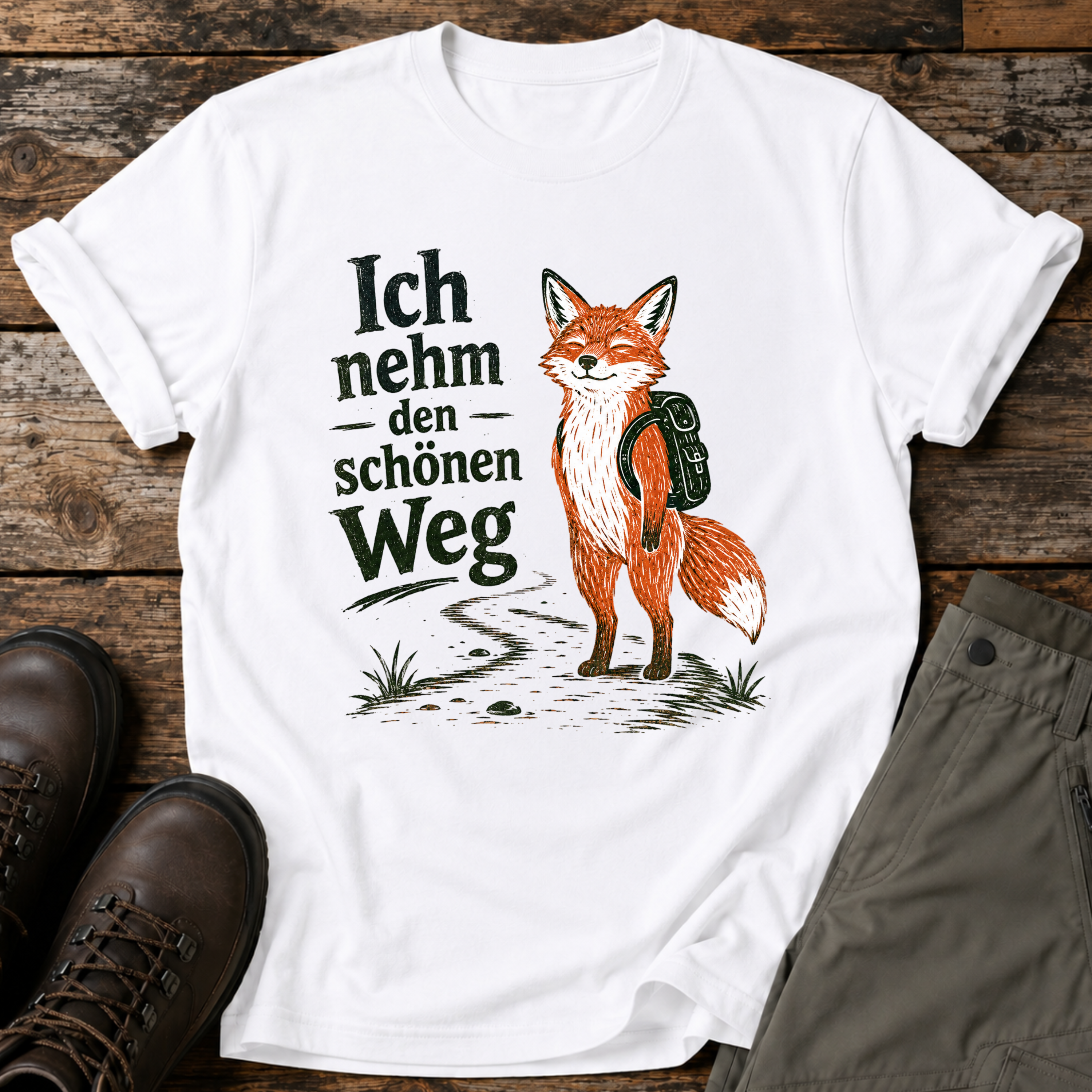 Ich nehm den schönen Weg T-shirt