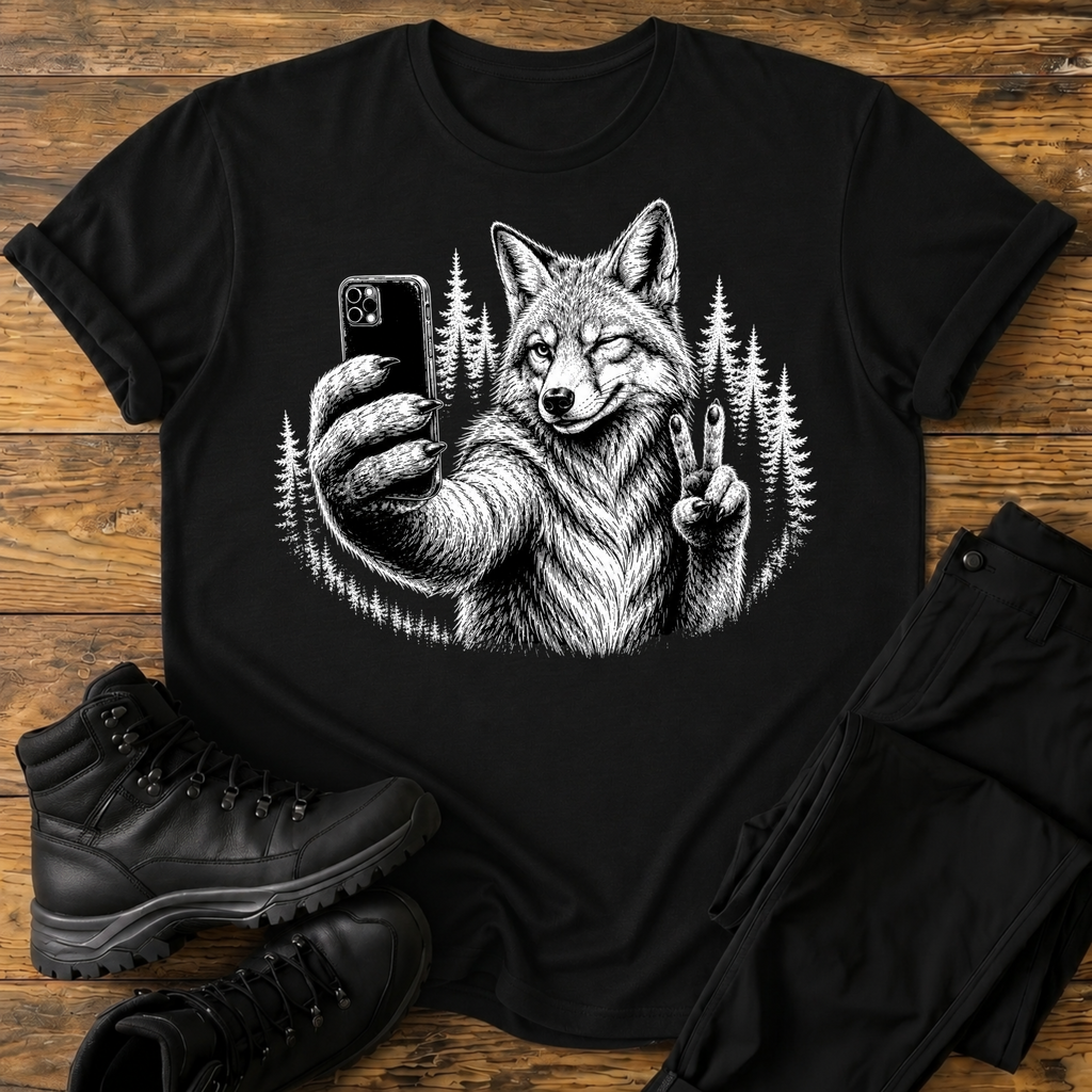 Wolf Selfie T-Shirt