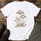 Goldene Waldpilze T-shirt
