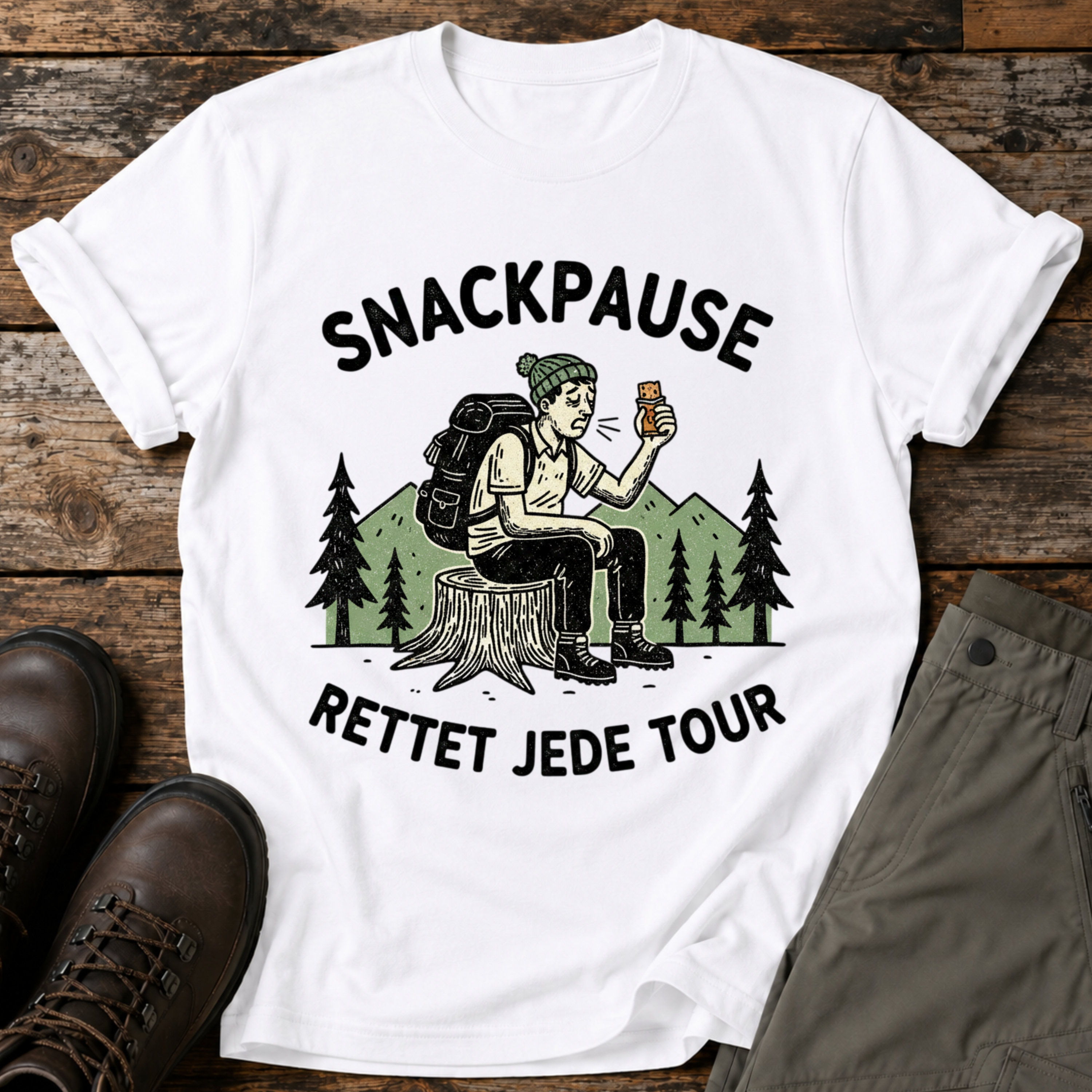 Snackpause rettet jede tour T-shirt