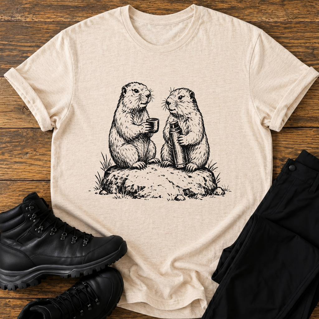 Murmeltier-Pause T-Shirt
