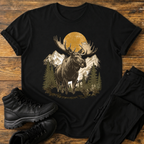 Geweih und Gipfel T-Shirt
