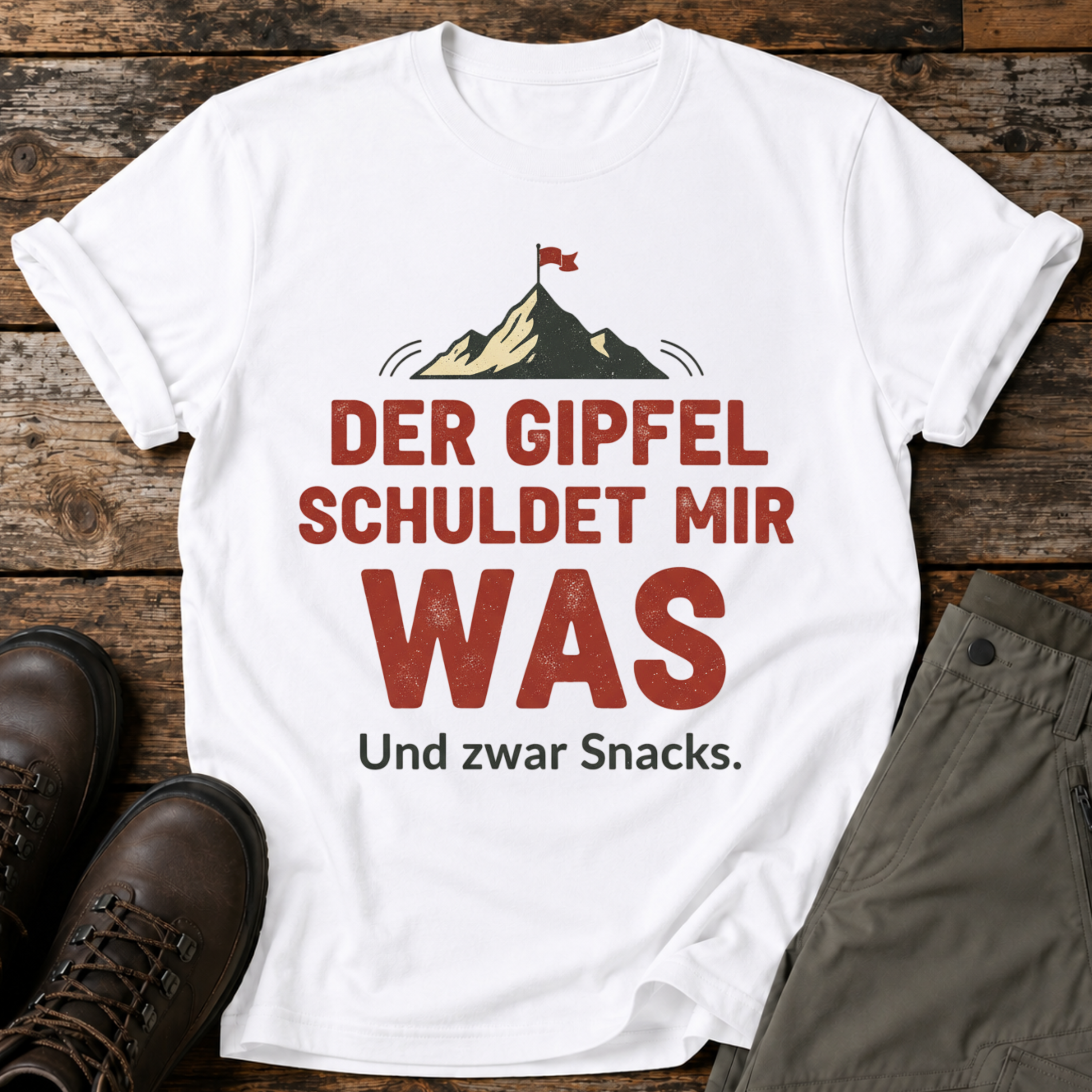 Der Gipfel schuldet mir was T-shirt