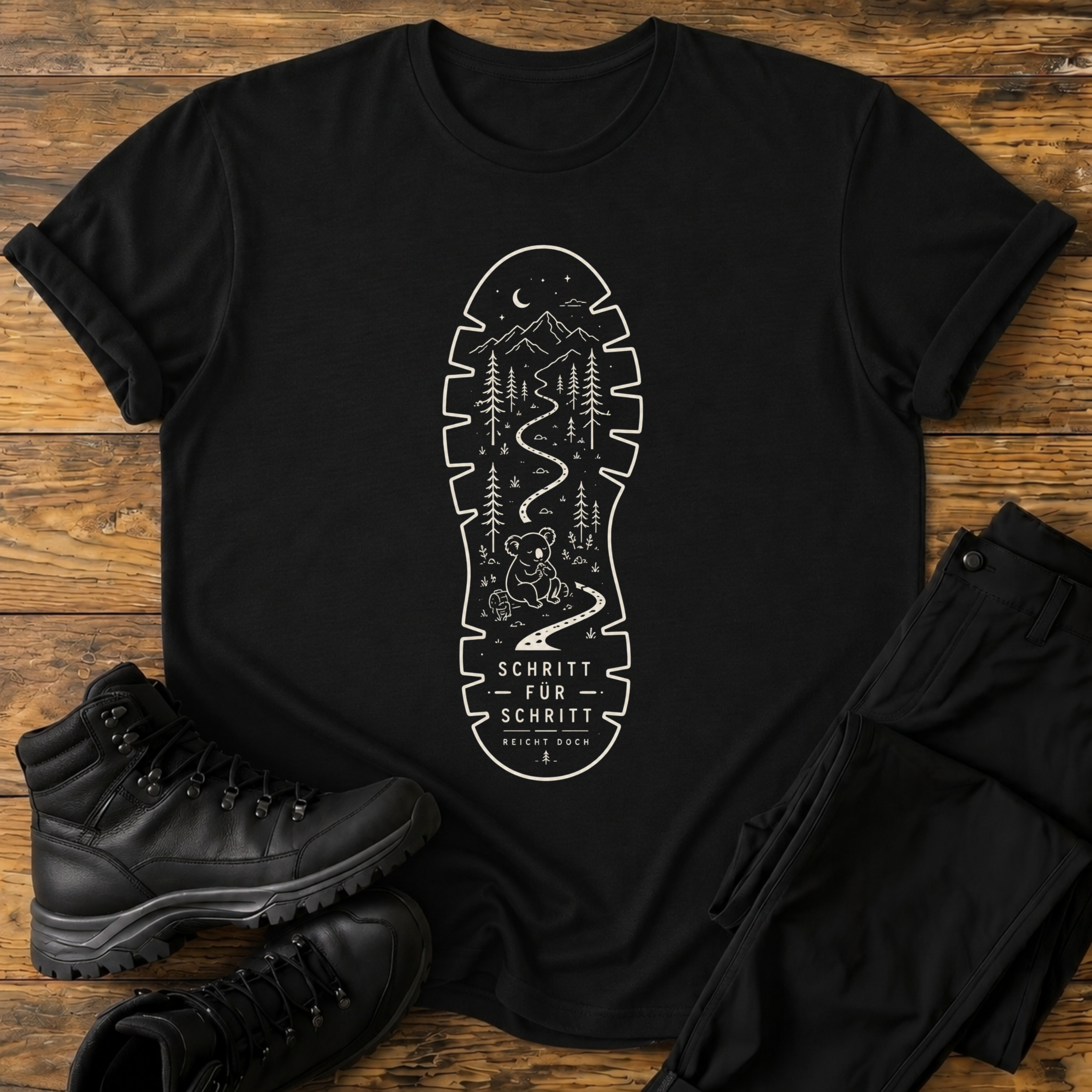 Schritt für Schritt T-Shirt
