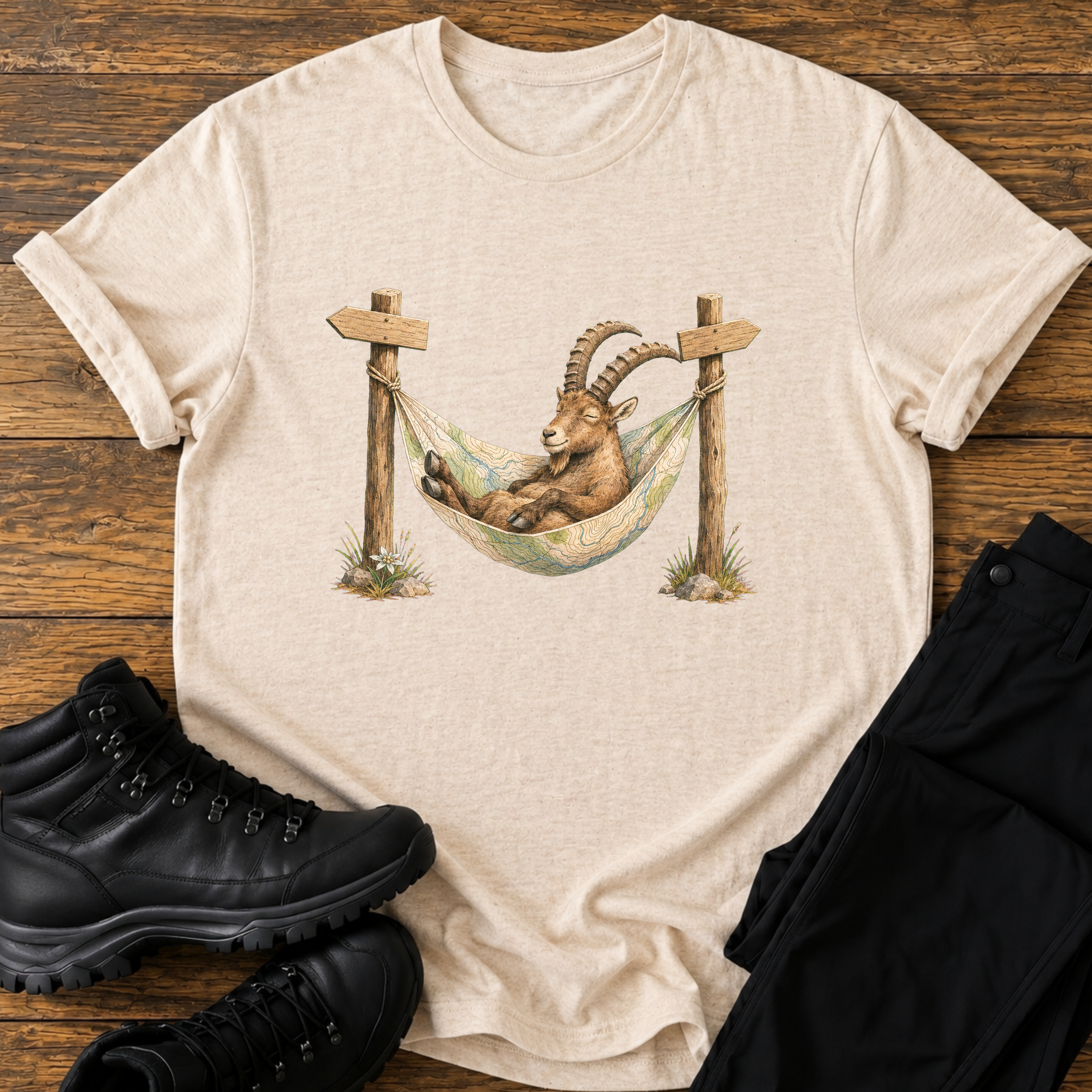 Kartenhängematte T-Shirt