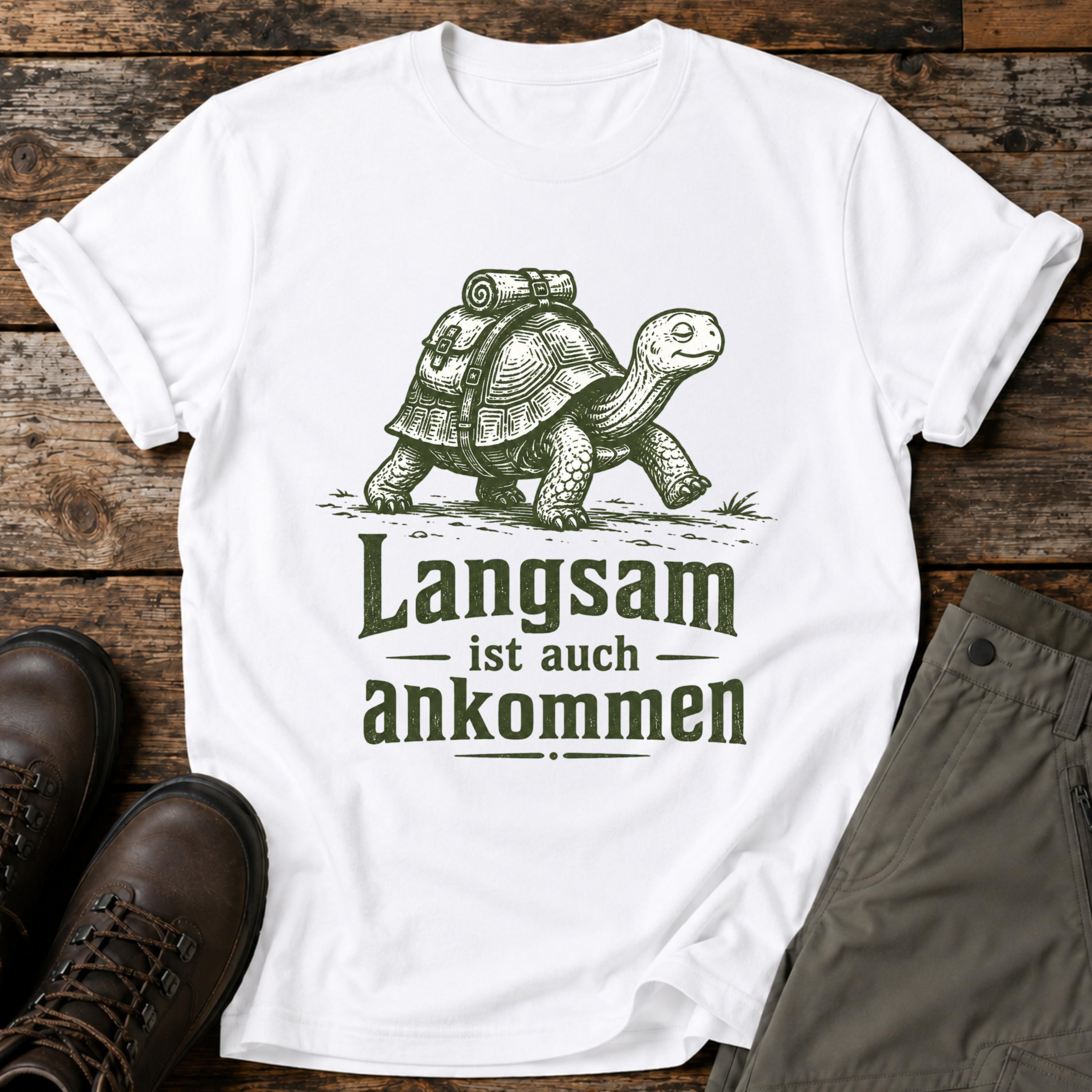 Langsam ist auch ankommen T-shirt