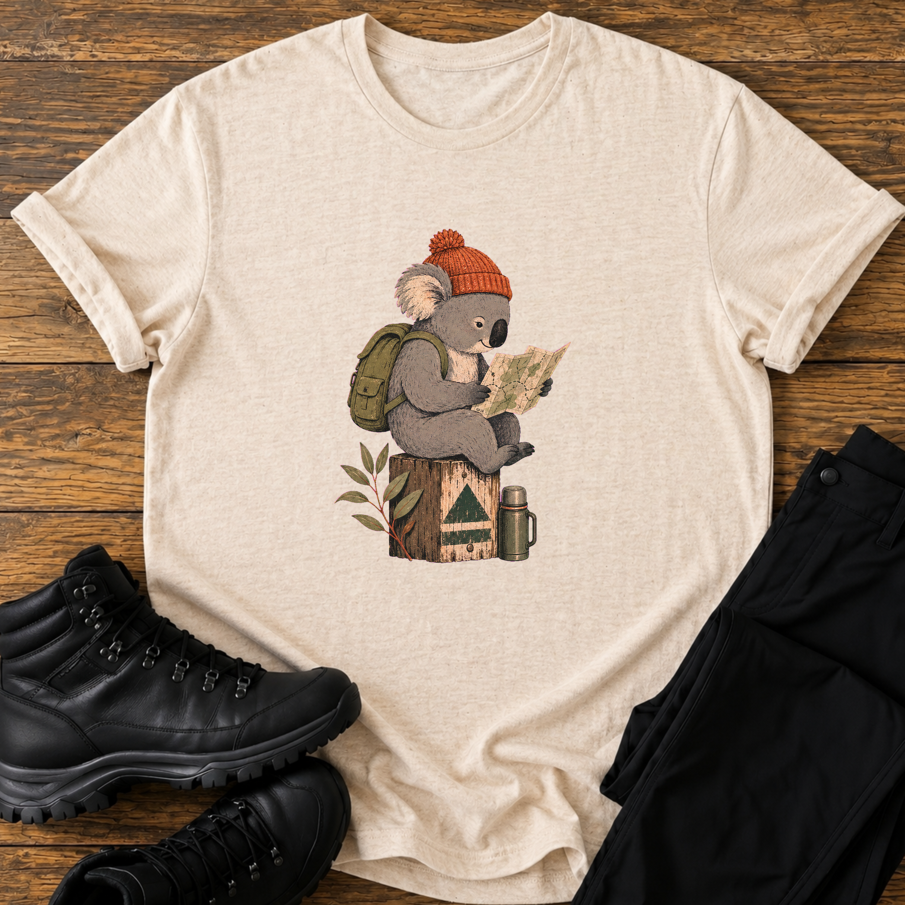Koala auf Entdeckungstour T-Shirt