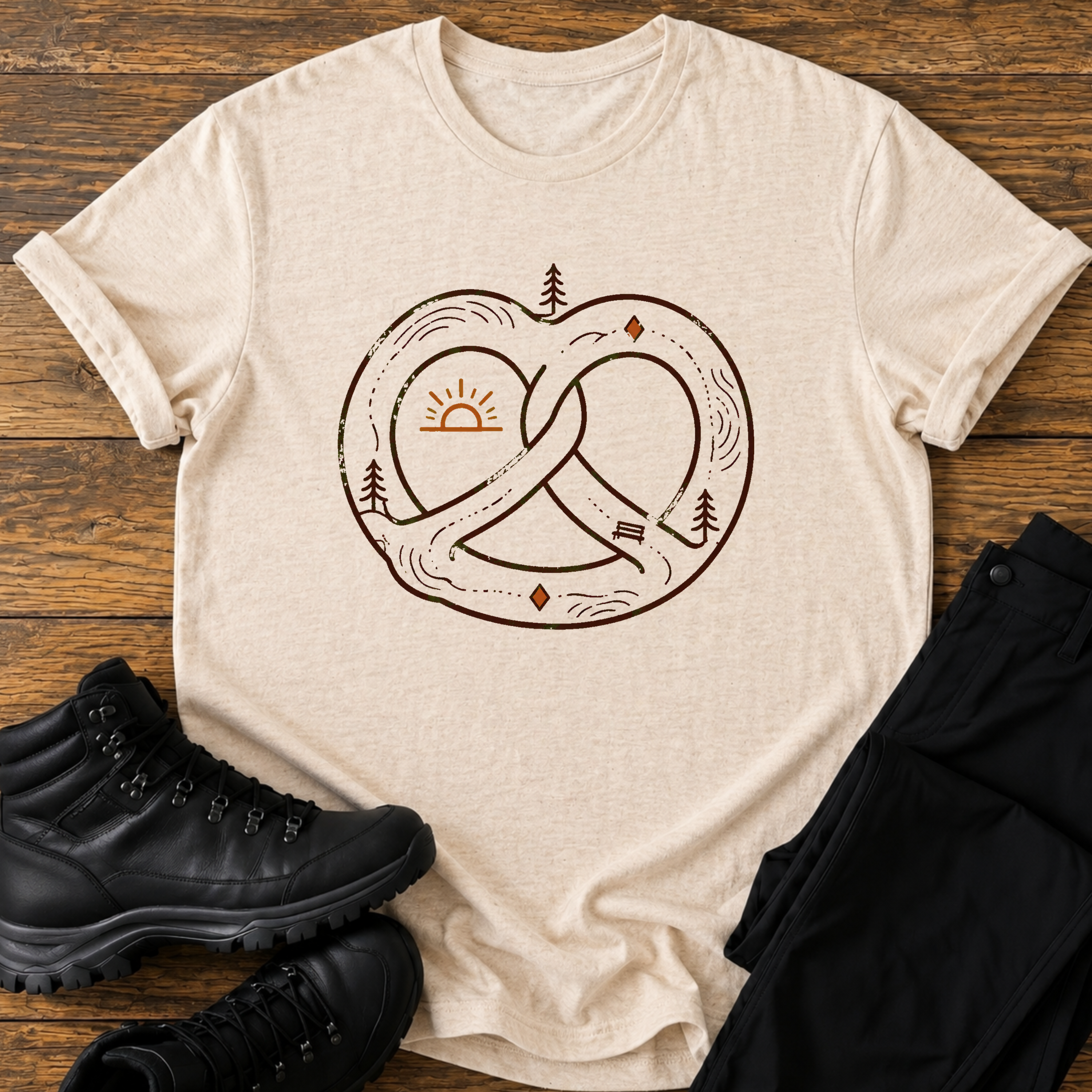 Der Brezelpfad T-Shirt