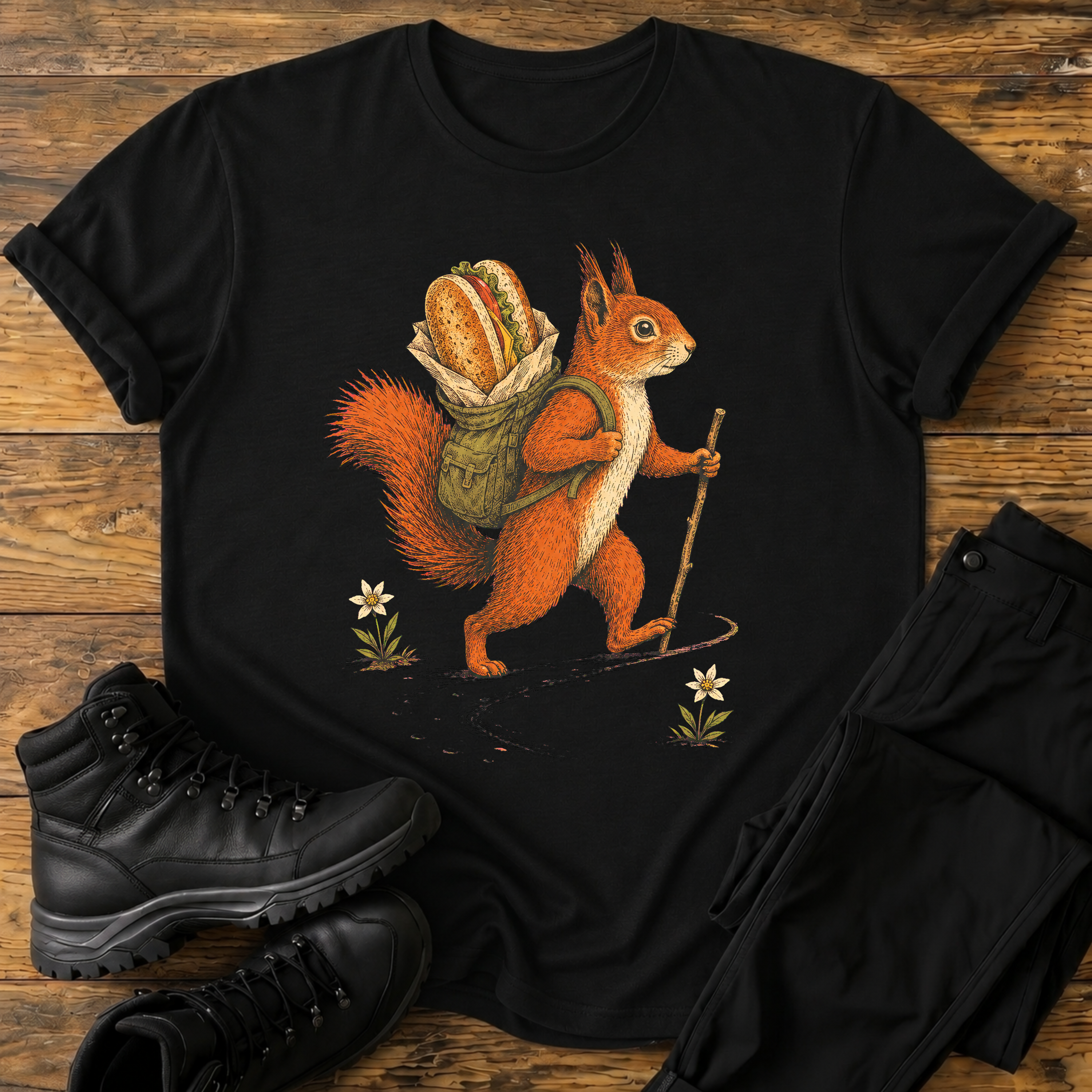 Eichhörnchen Proviant T-Shirt