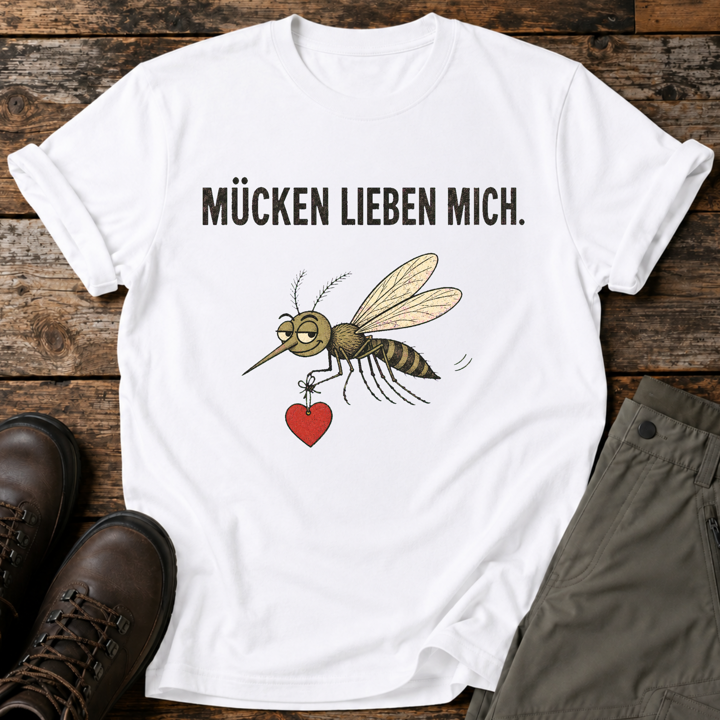 Mücken lieben mich T-shirt