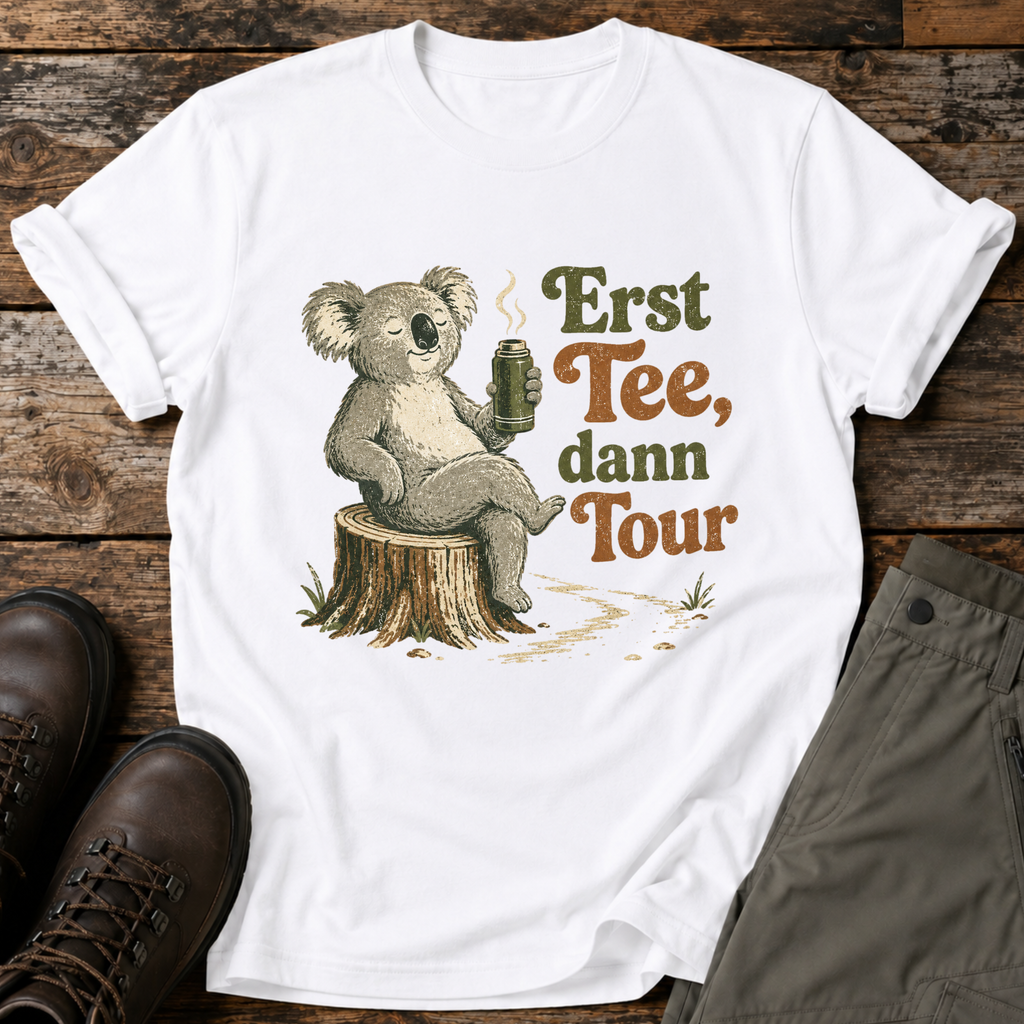 Erst Tee, dann Tour T-shirt