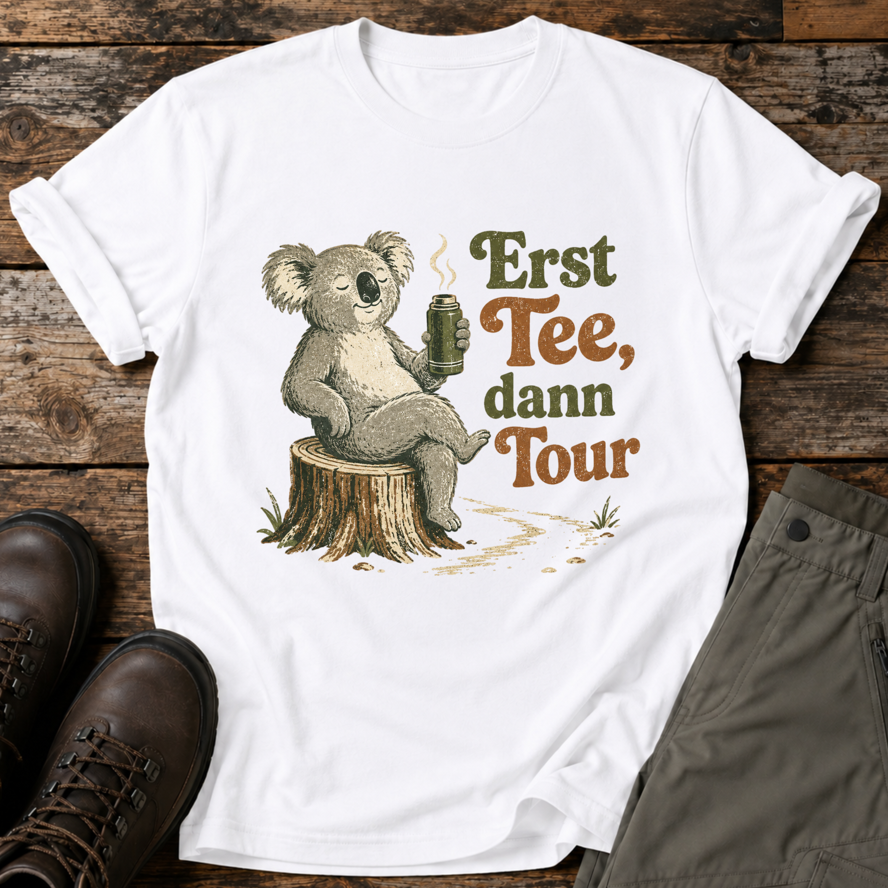 Erst Tee, dann Tour T-shirt