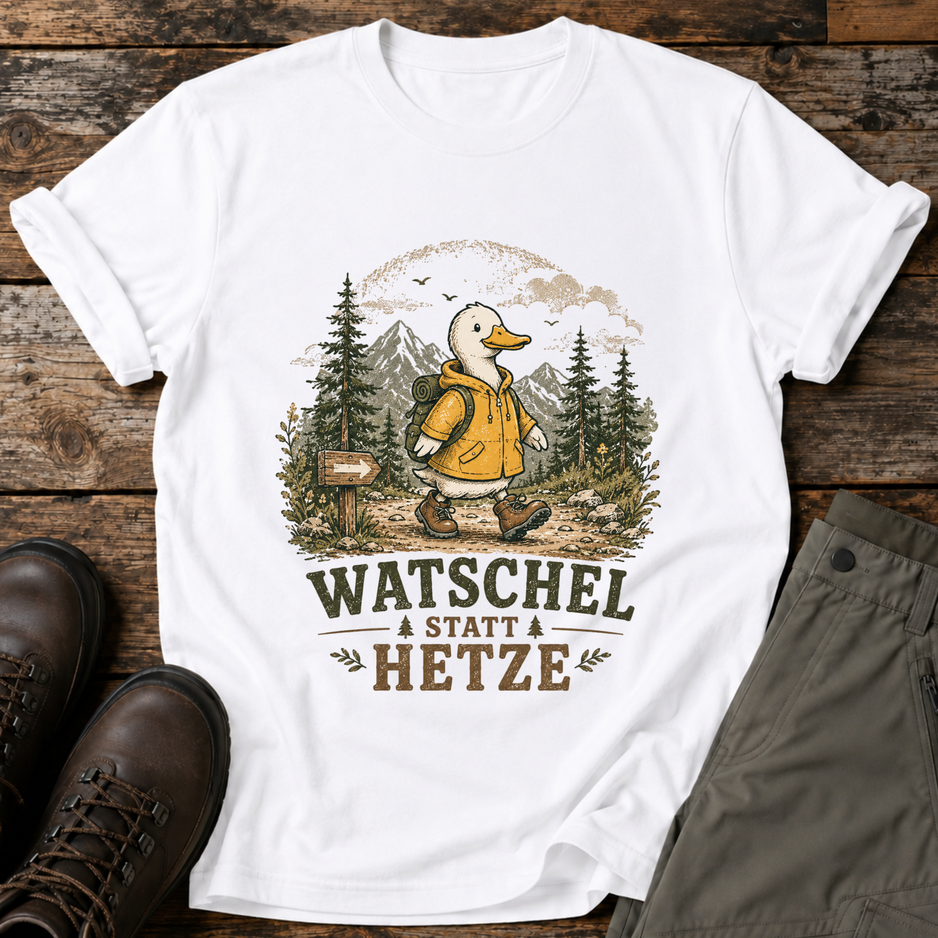 Watschel statt Hetze T-shirt