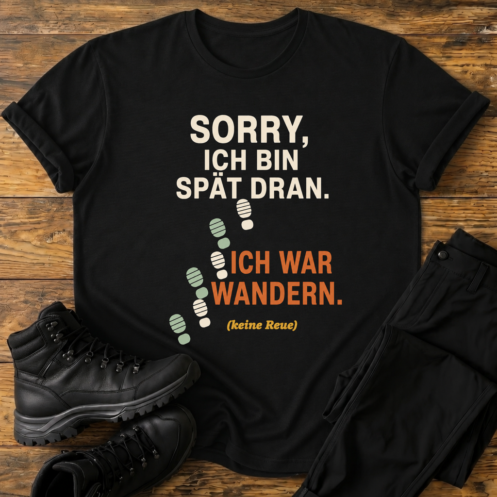 Ich war Wandern T-Shirt
