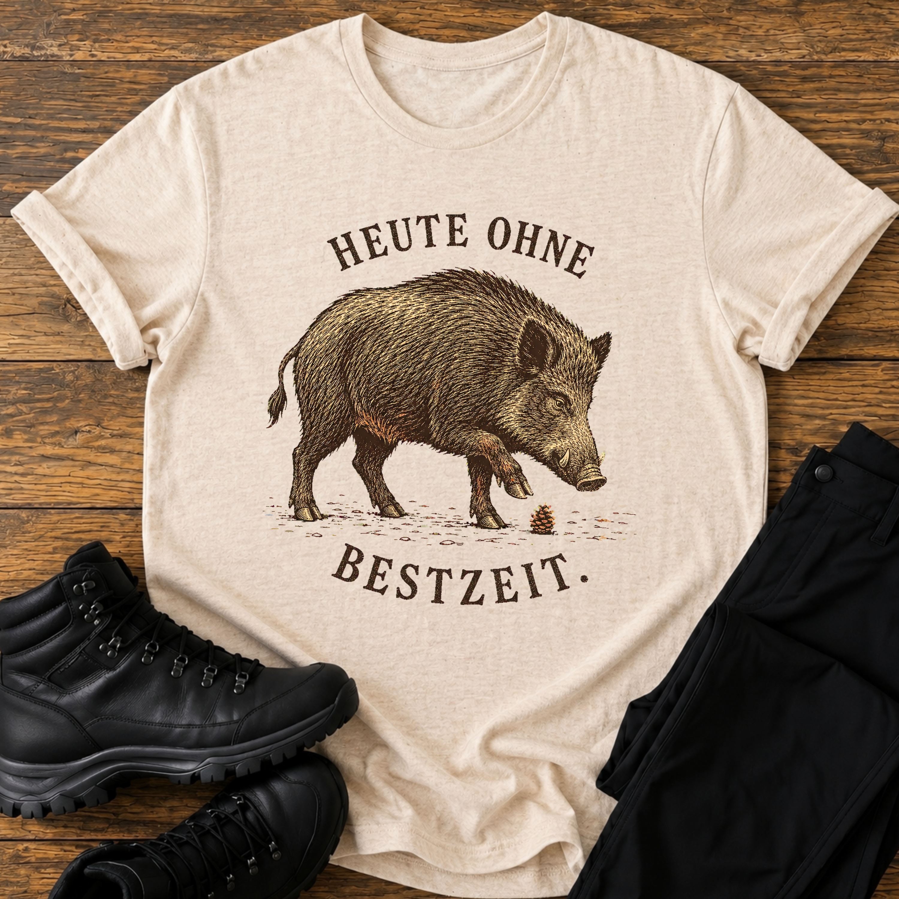 Heute ohne bestzeit T-Shirt