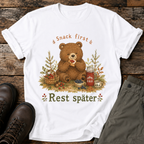 Snack first, rest später T-shirt