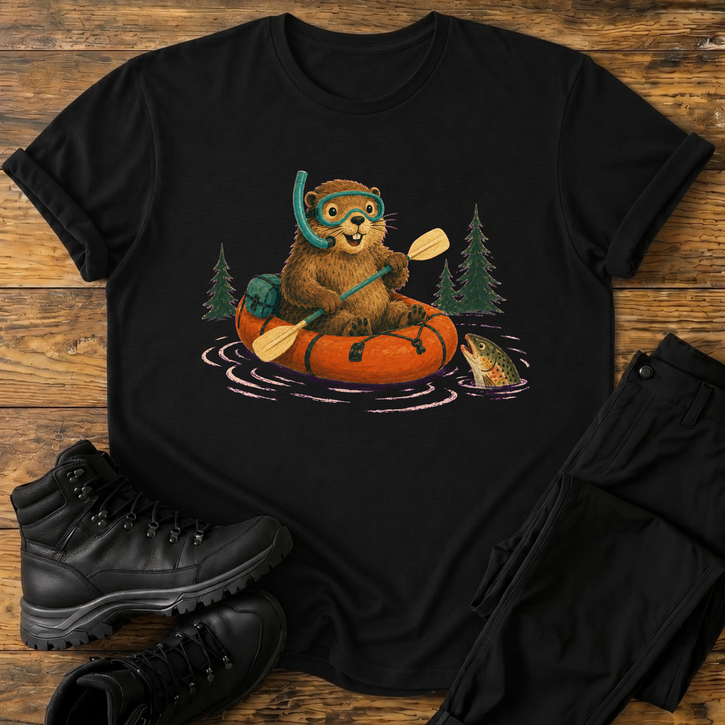 Murmeltier und Forelle T-Shirt