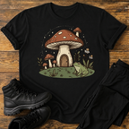 Das Pilzhäuschen im Sternenlicht T-Shirt