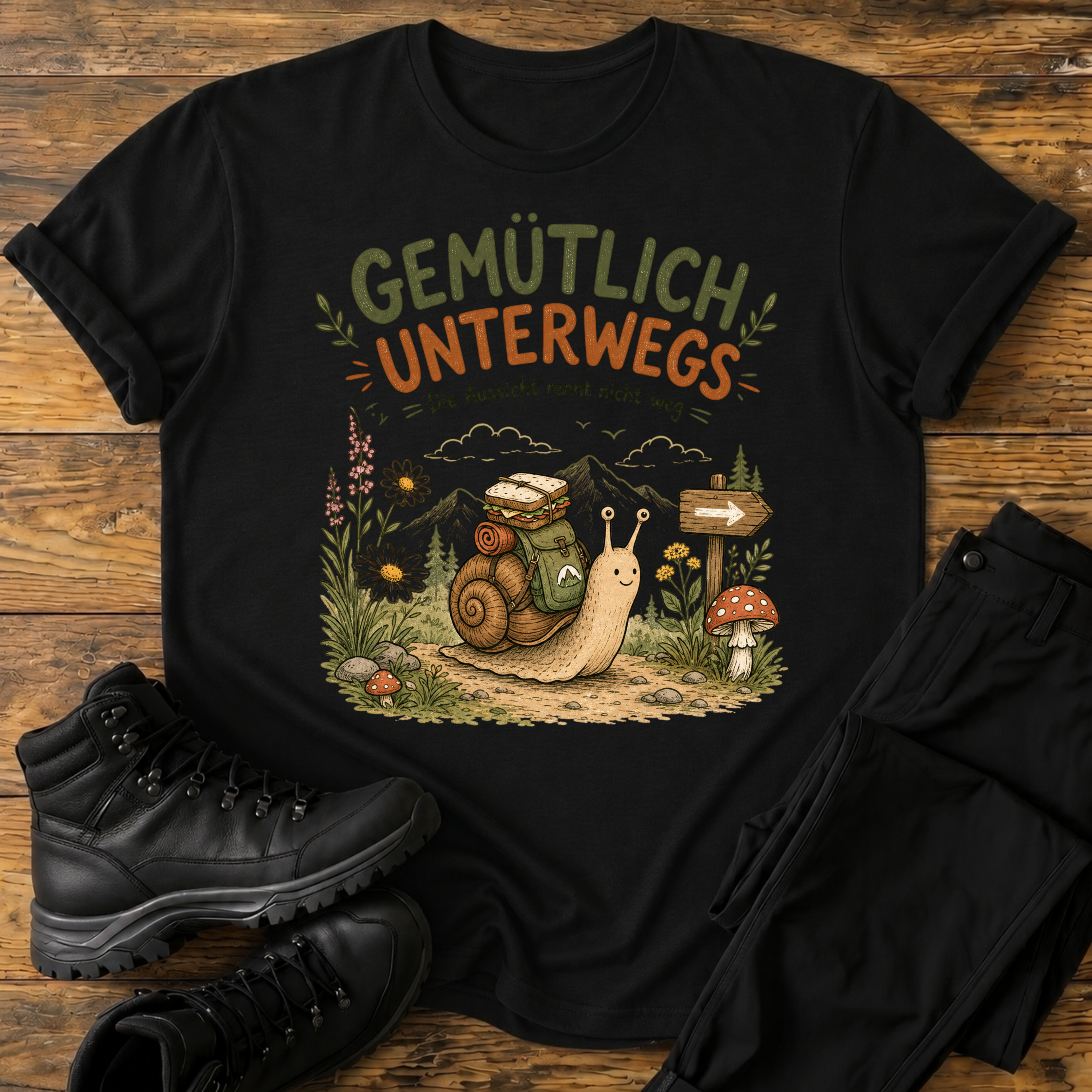 Gemütlich unterwegs T-Shirt