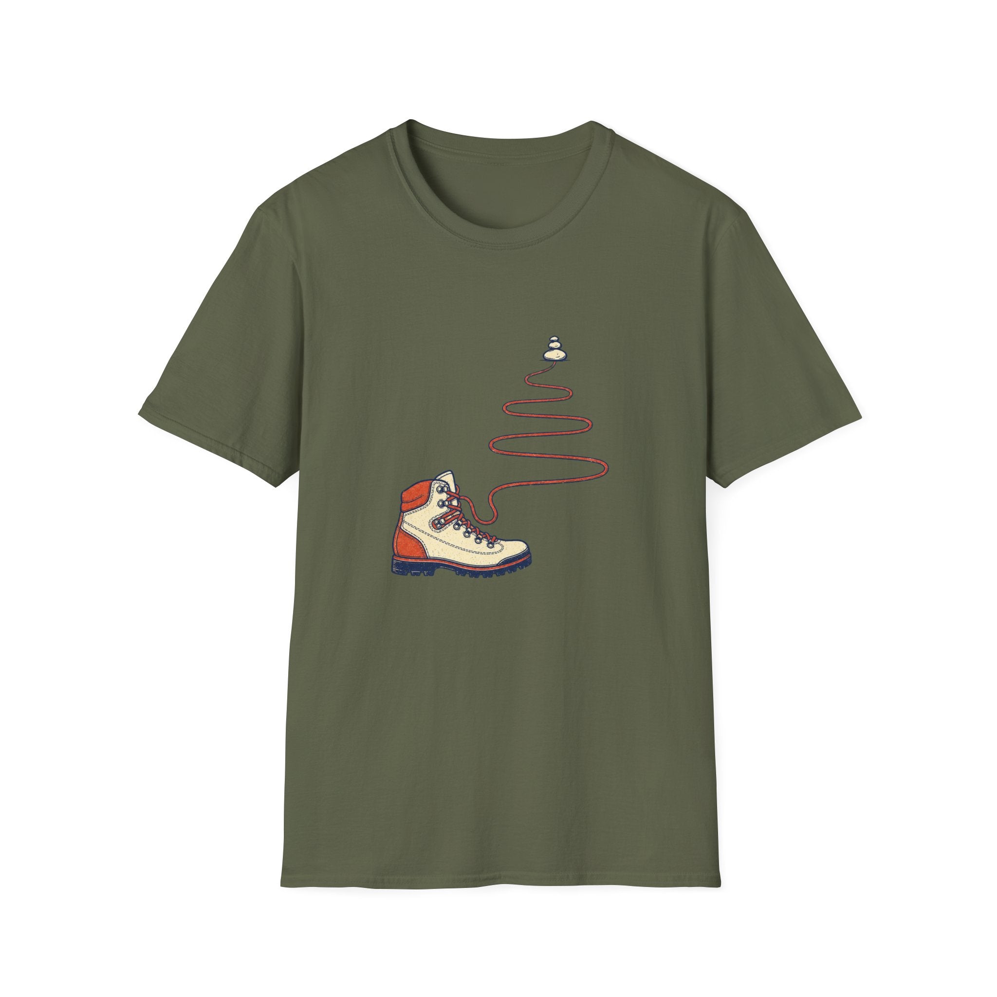Schnürsenkel-Serpentinen  T-Shirt