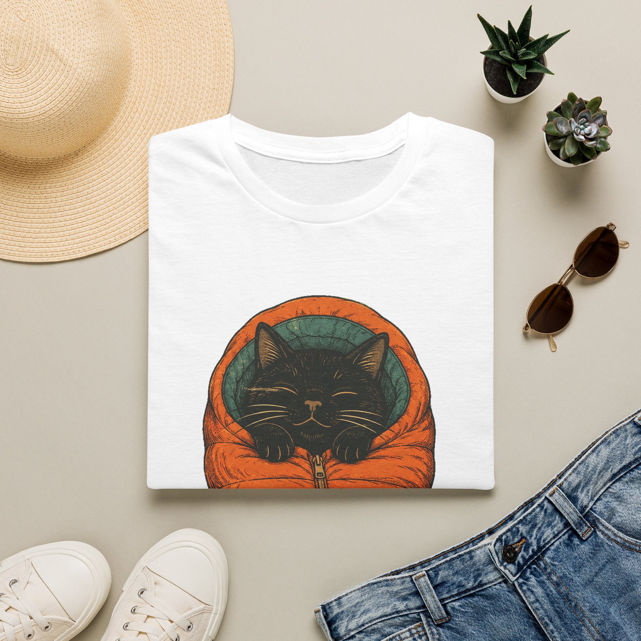 Schlafsack-Schnurrer T-Shirt