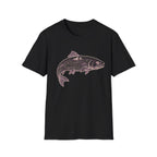 Höhenlinien-Forelle T-Shirt