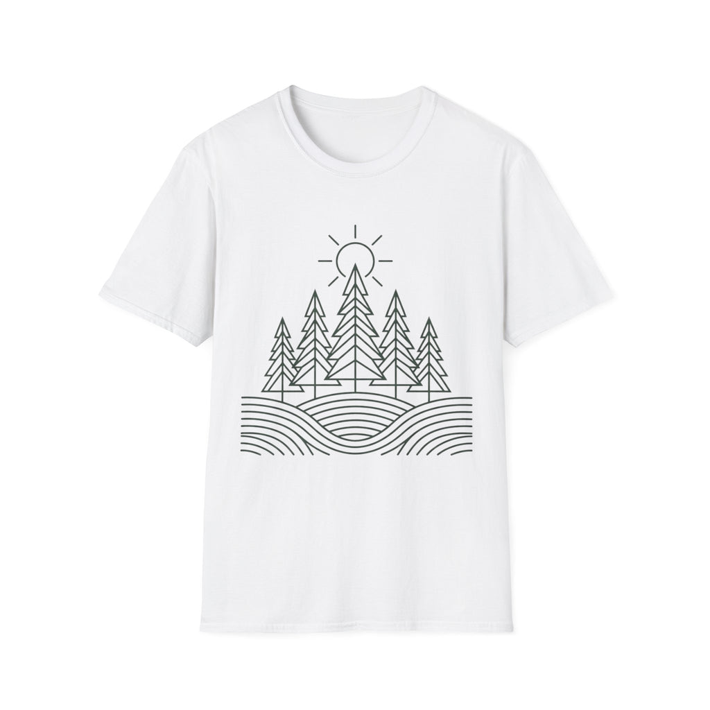 Linienlandschaft T-Shirt
