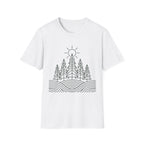 Linienlandschaft T-Shirt