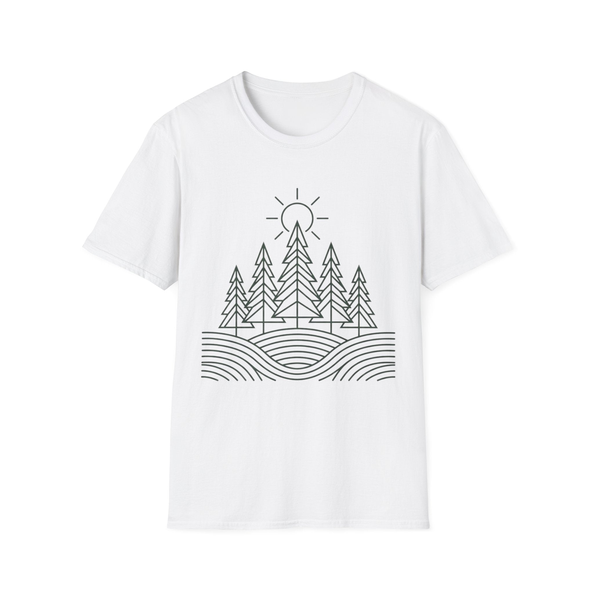 Linienlandschaft T-Shirt