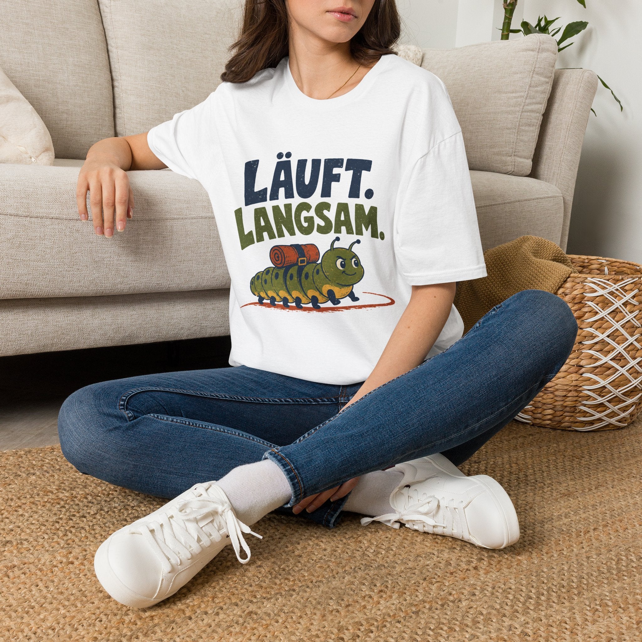 Läuft. Langsam. T-Shirt