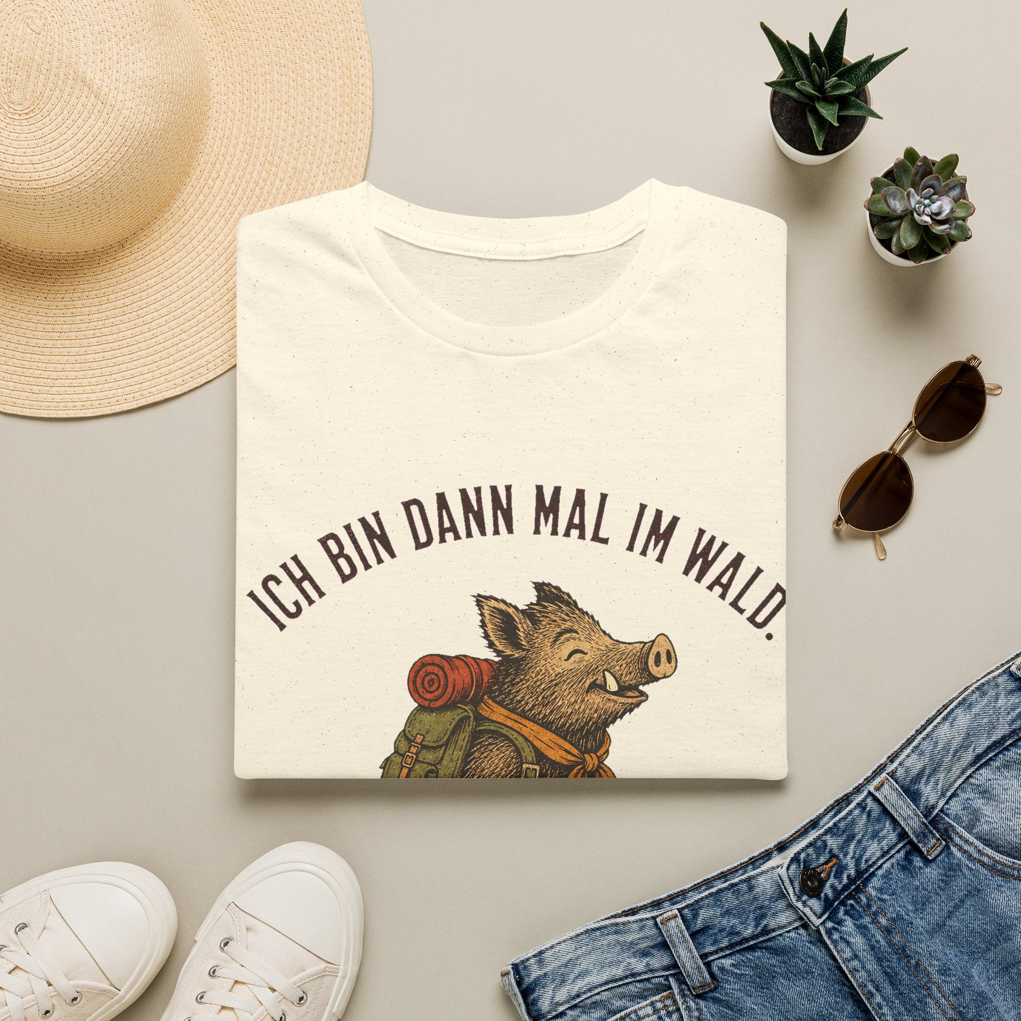 Ich bin dann im wald T-Shirt