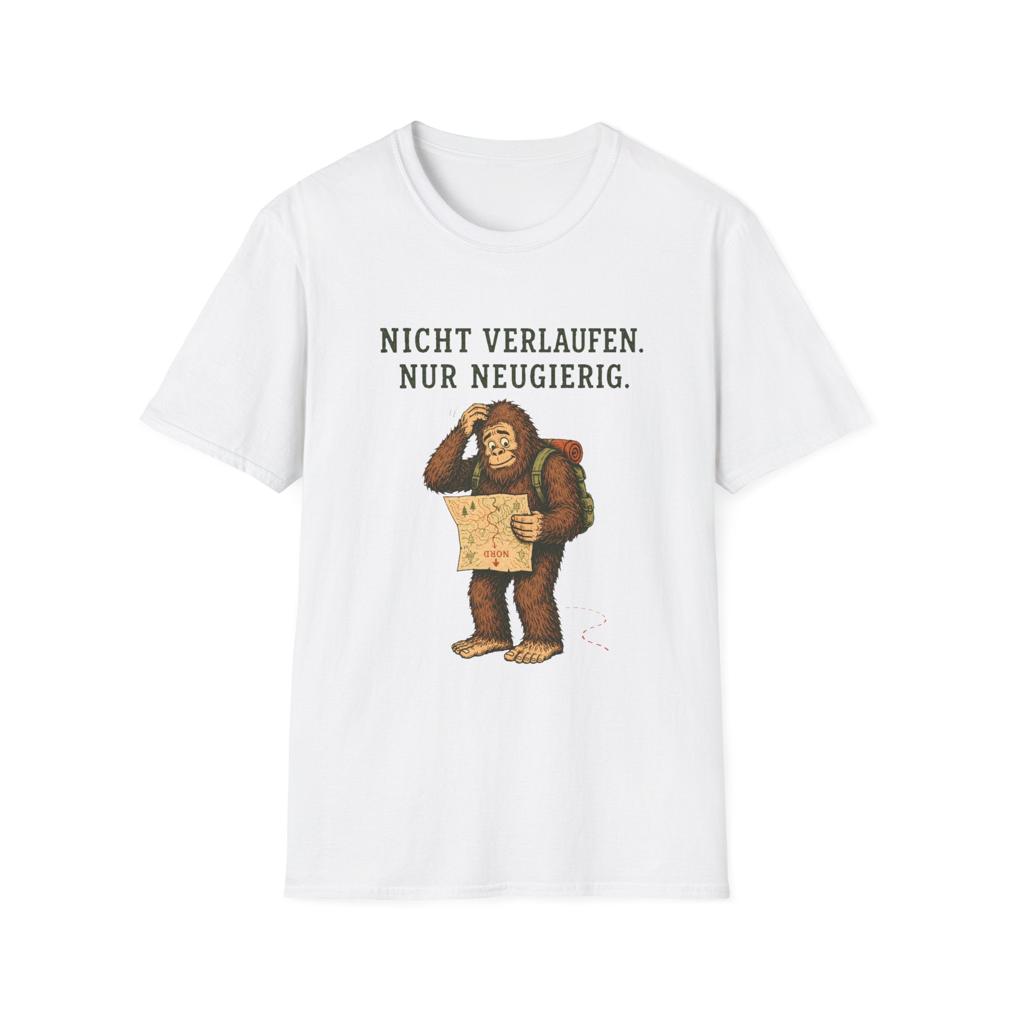Nicht verlaufen, nur neugierig  T-Shirt