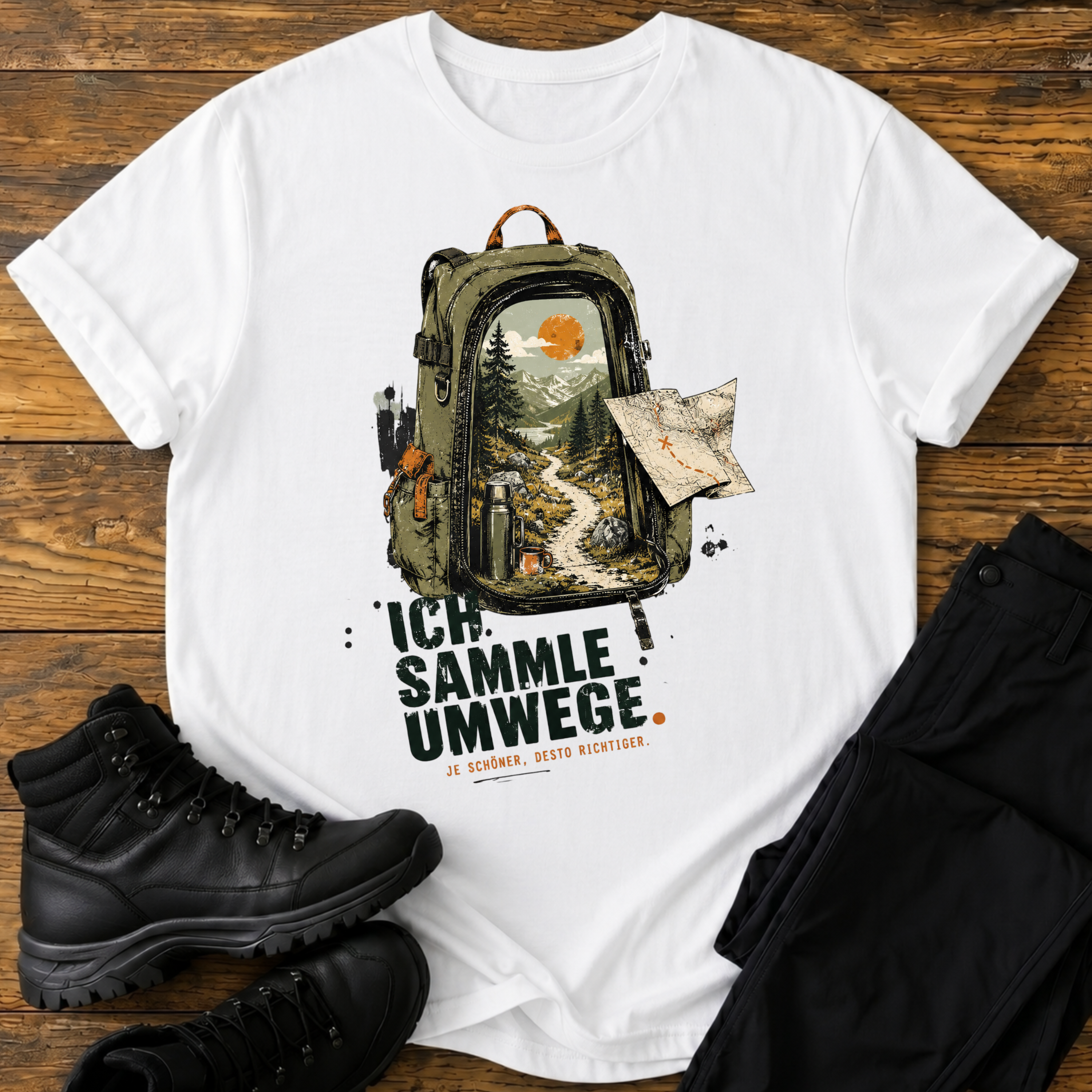 Ich sammle Umwege T-Shirt